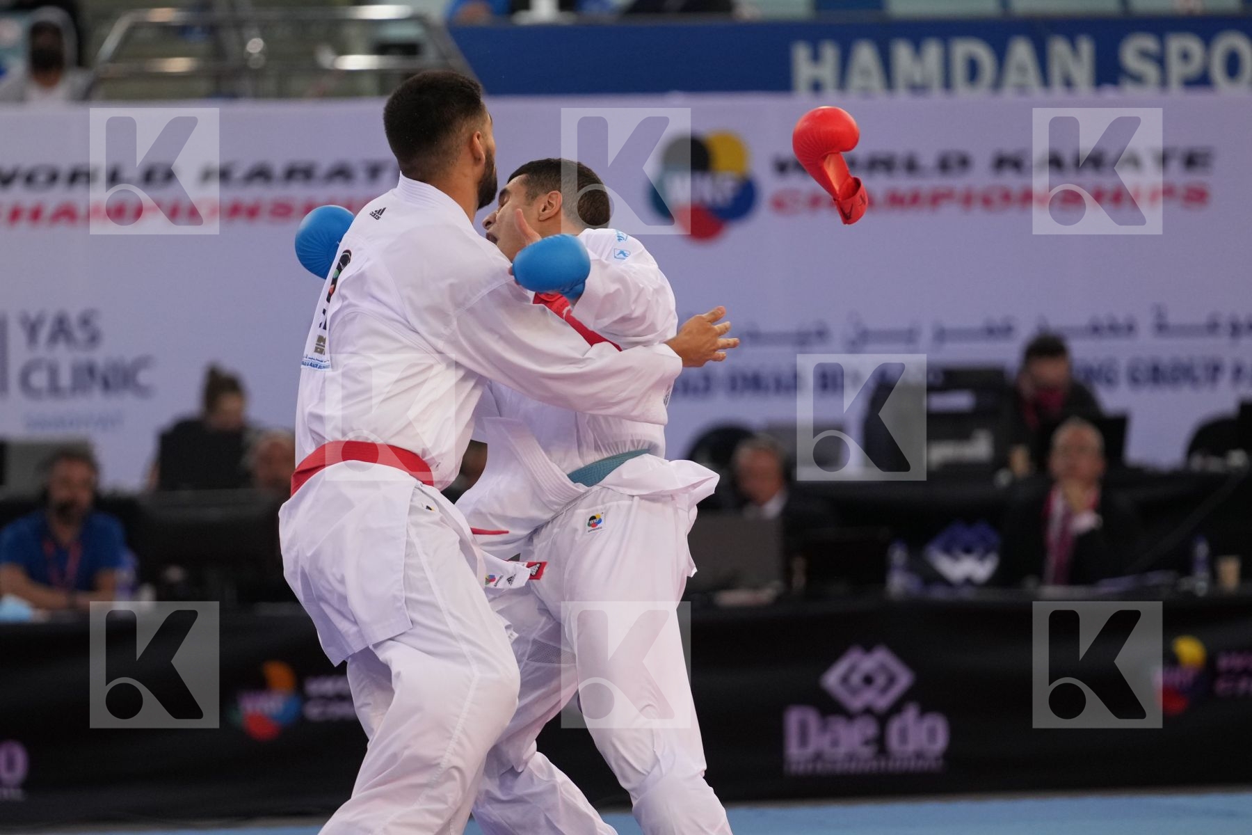 HUAIQUIMAN FABIAN (CHILE) vs BADAWY YOUSSEF (EGYPT) in Male Kumite -84 Kg - final bout