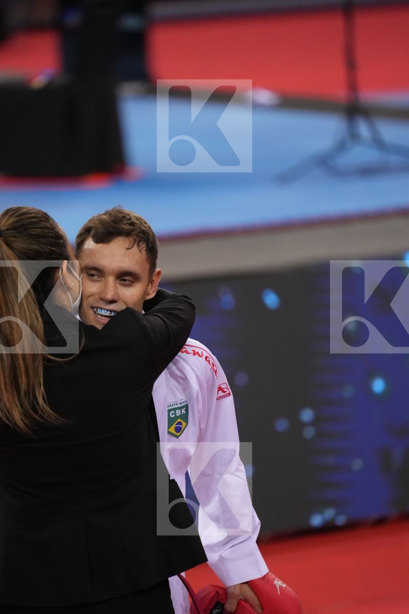 BROSE DOUGLAS (BRAZIL) vs CRESCENZO ANGELO (ITALY) in Male Kumite -60 Kg - final bout