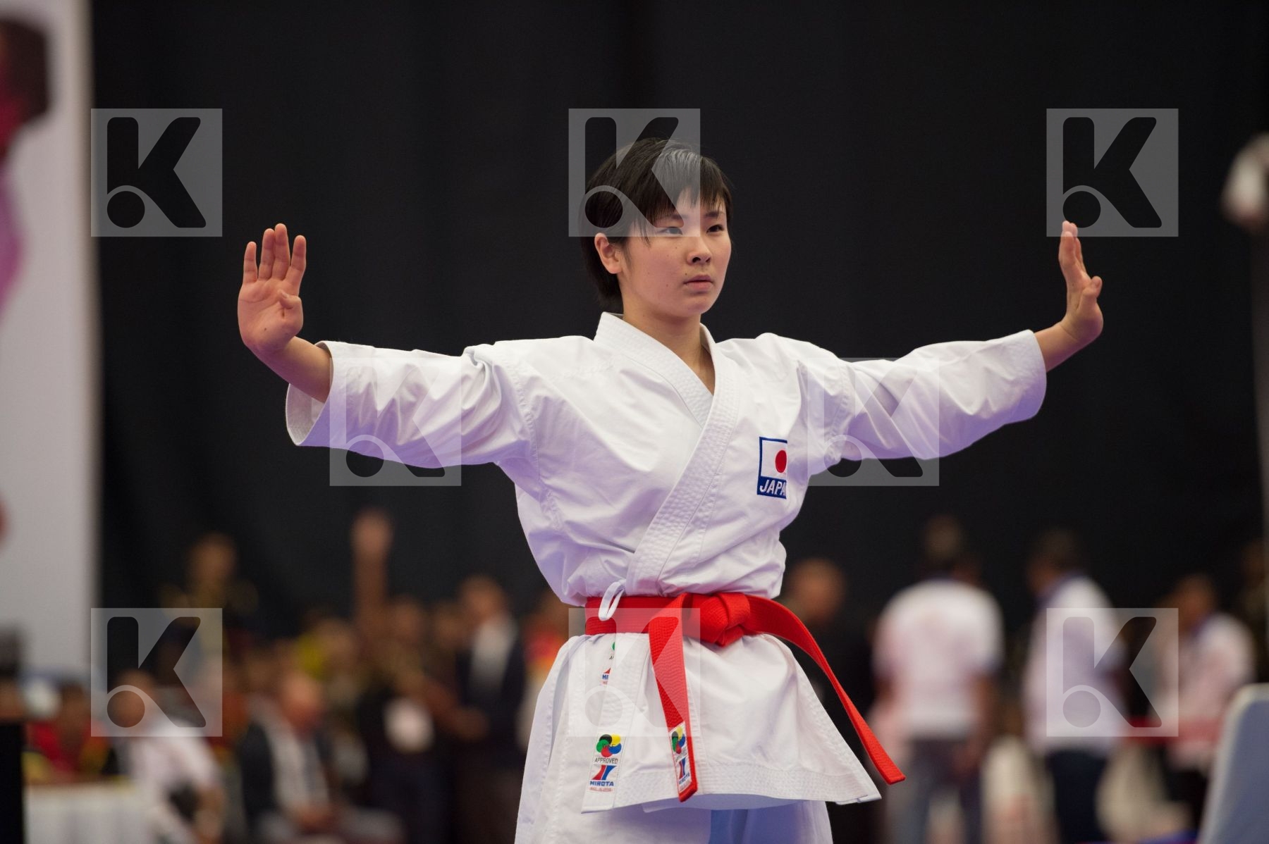 female Japan Junior Kata Ugai Mizuki
