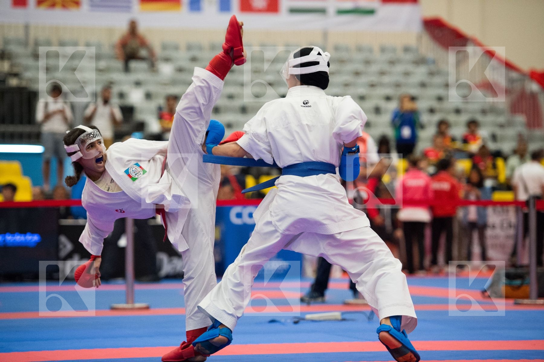 -47 kg Azerbaijan cadet Egypt Elshafi Salma Teymurova Fidan