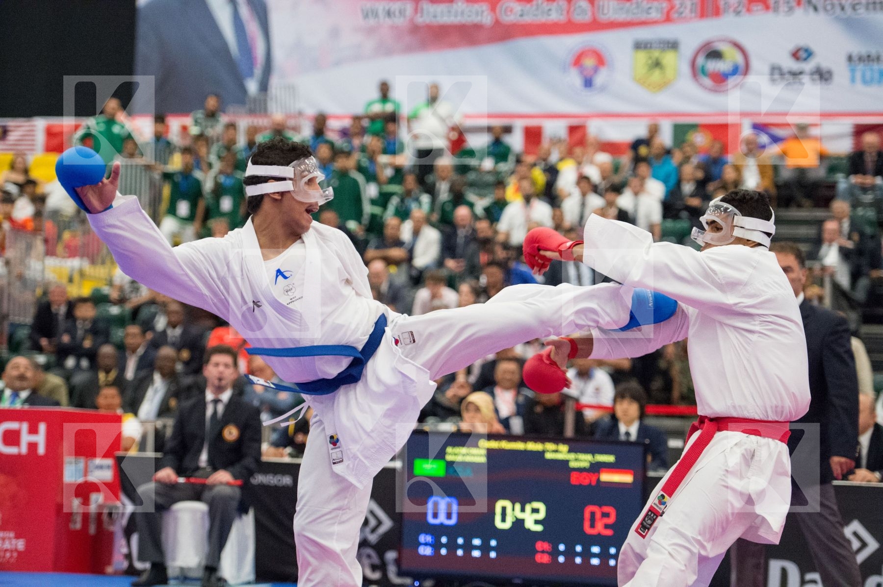 70+ kg Alazmi Omar Arawaza cadet Egypt Mahmoud Taha Tarek Saudi