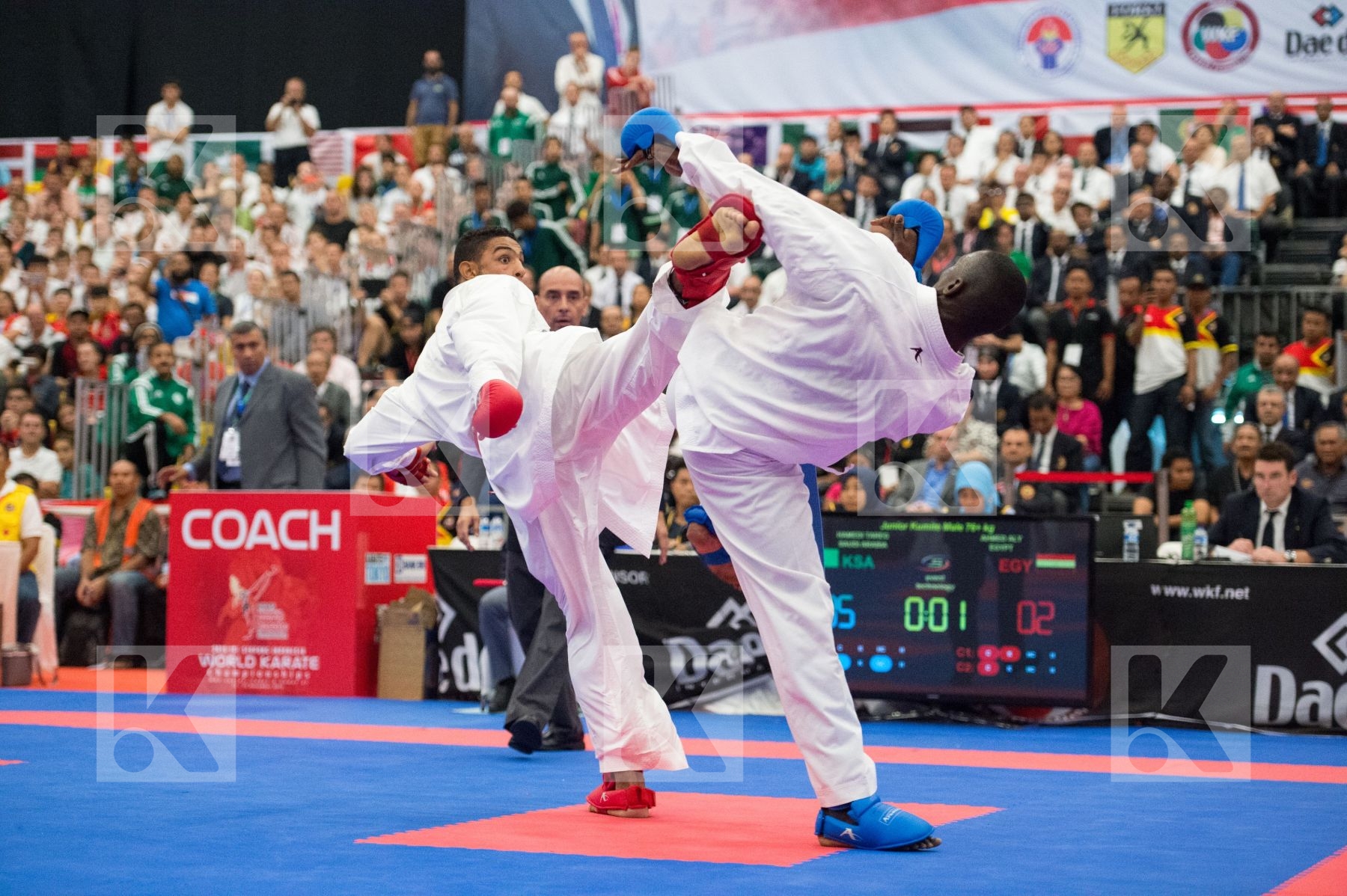 76+ kg Ahmed Aly Arawaza Egypt Hamedi Tareg Junior Saudi Arabia