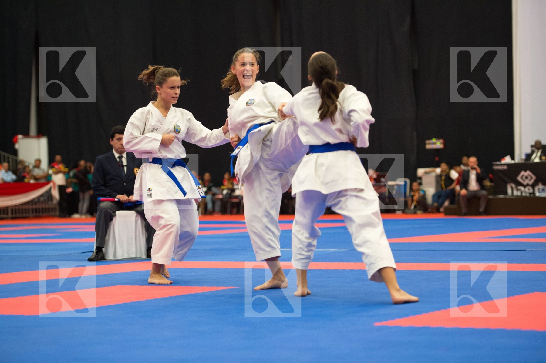 Arawaza cadet female Fyr Of Macedonia Junior Kata team