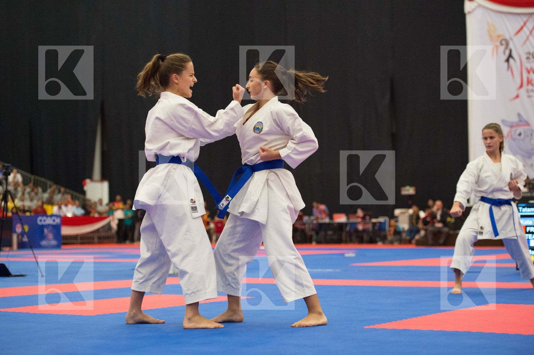 Arawaza cadet female Fyr Of Macedonia Junior Kata team
