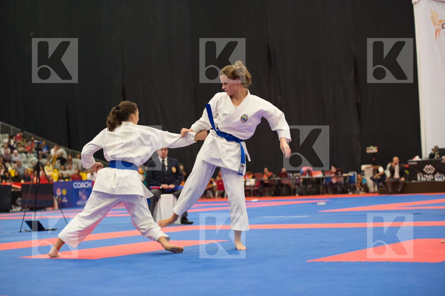 Arawaza cadet female Fyr Of Macedonia Junior Kata team
