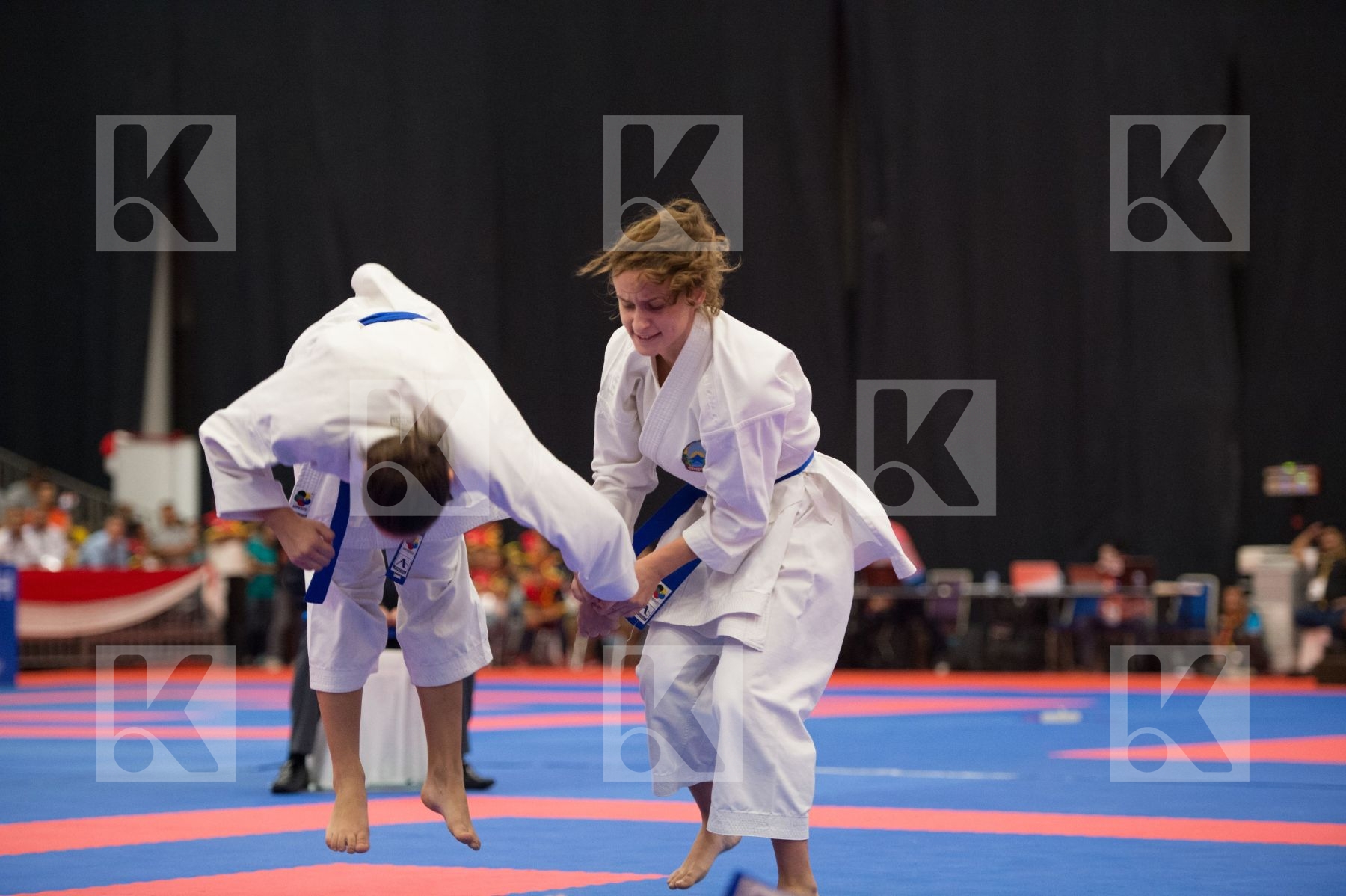 Arawaza cadet female Fyr Of Macedonia Junior Kata team