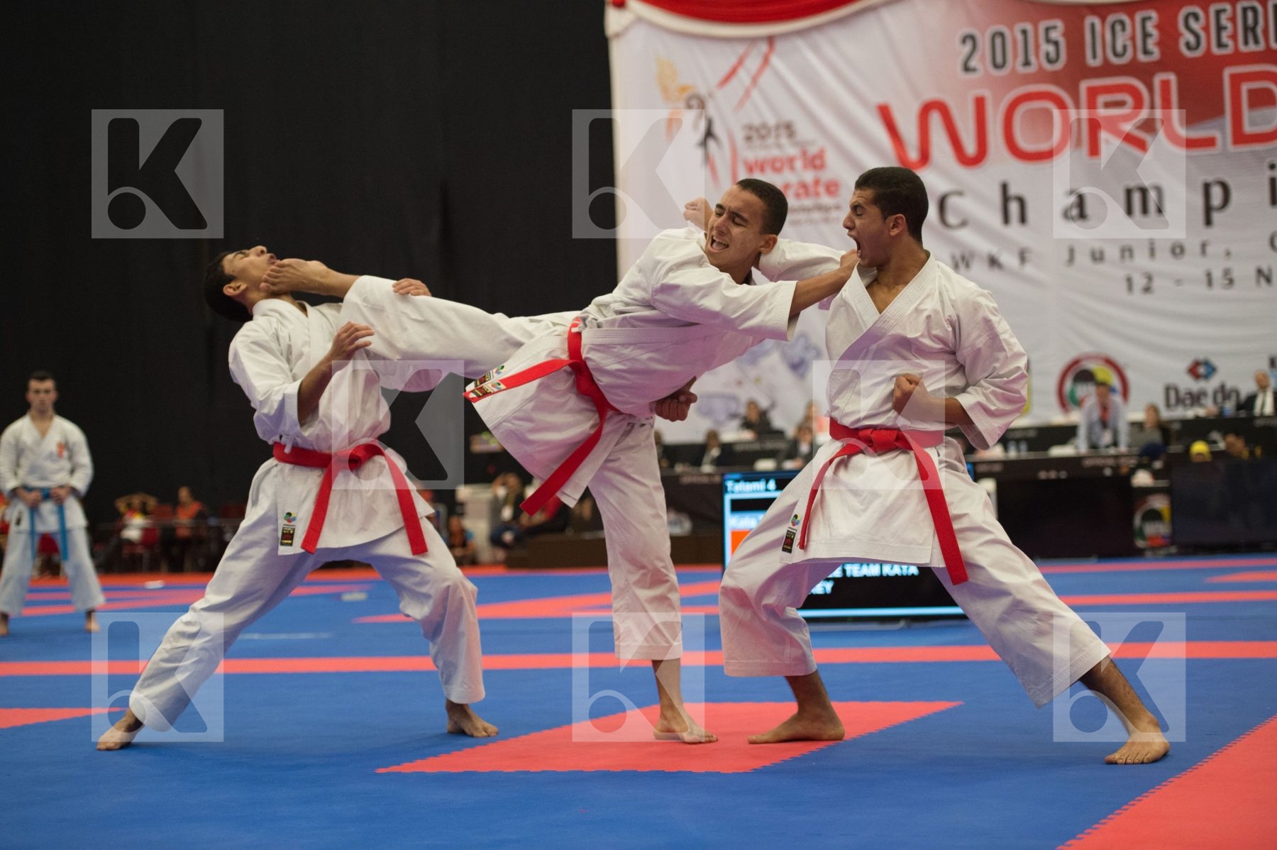 cadet Egypt Junior Kata male team