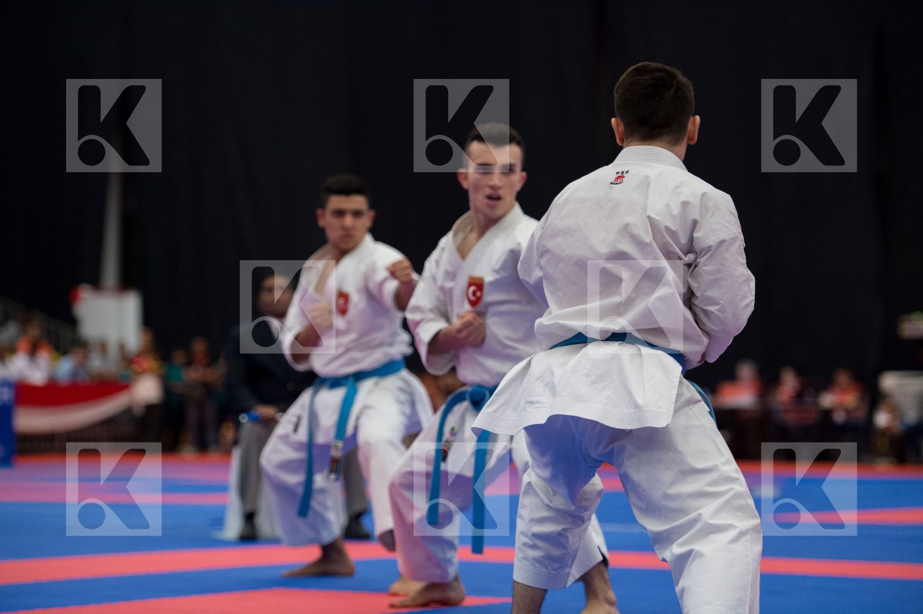 cadet Junior Kata male team Turkey