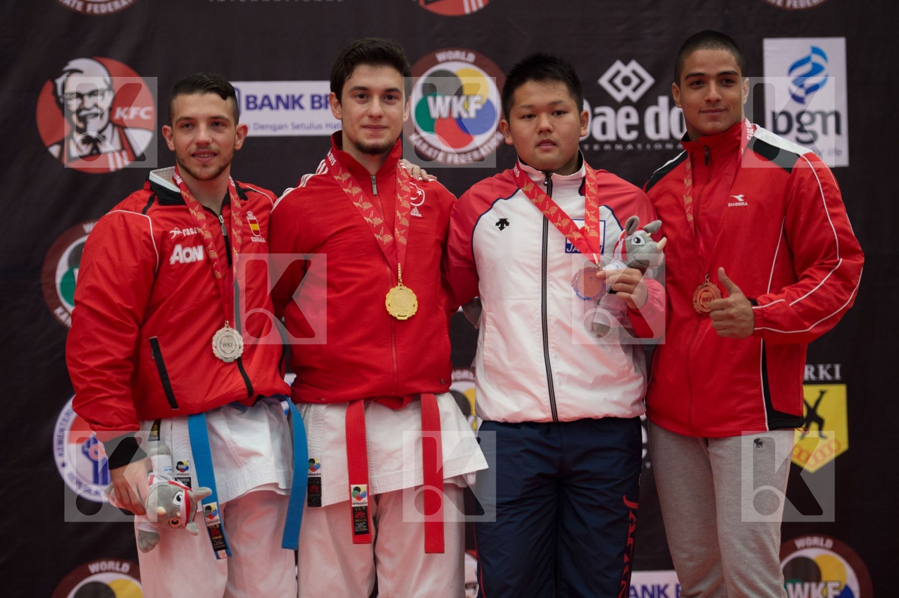 Egypt Garcia Vargas Antonio Hassan Islam Japan Kata Kubo Hiroki