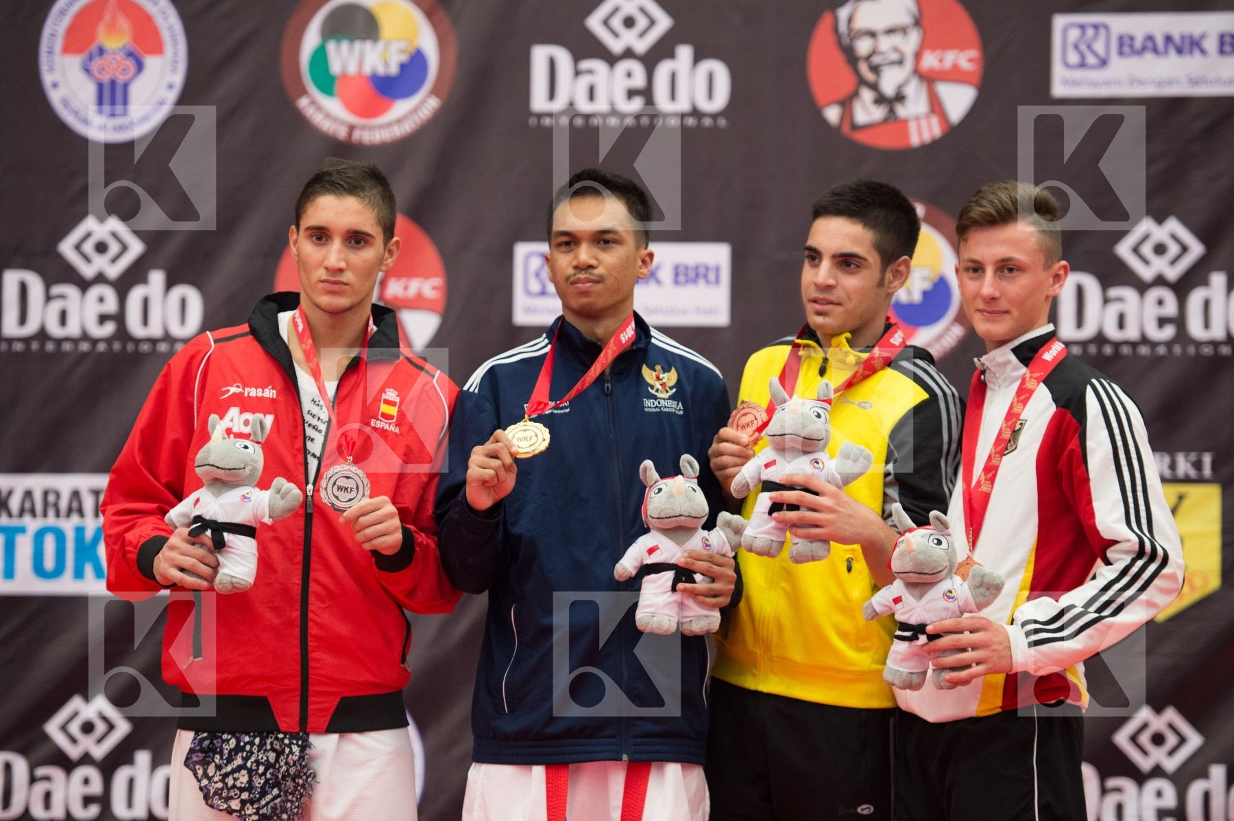 -76 kg Bauer Maximilian Germany Ghararizadeh Mahani Mahdi Indone