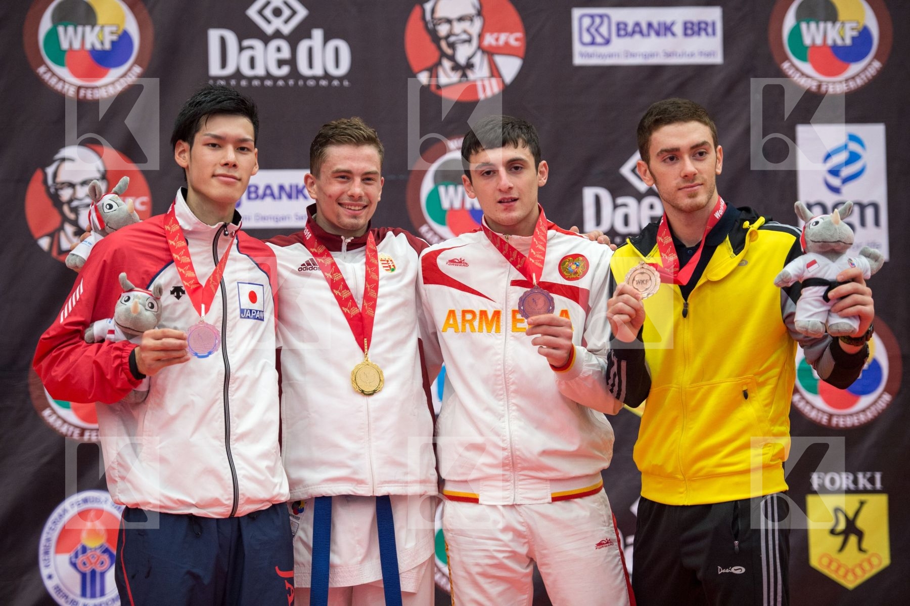 -75 kg Armenia Asiabari Aliasghar Harspataki Gabor Hungary Iran