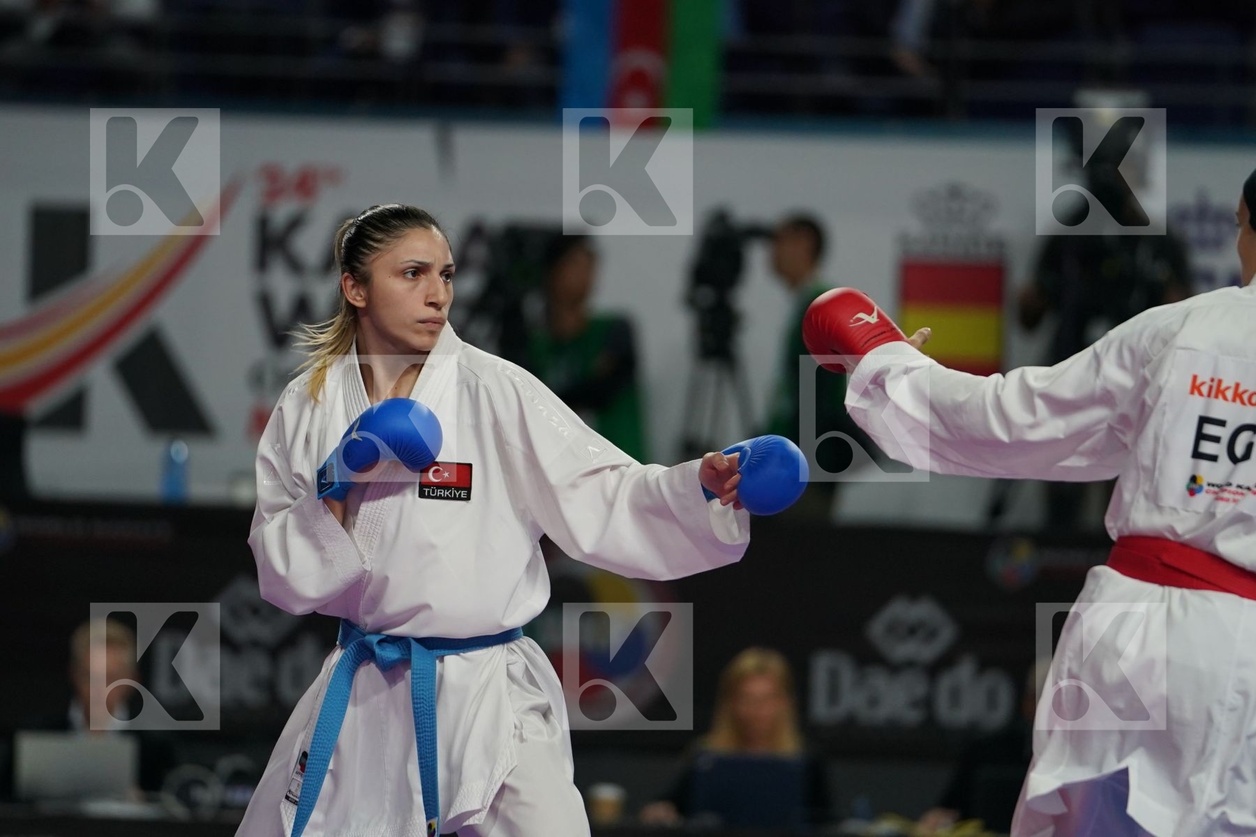 GIANA LOTFY (EGYPT) vs MERVE COBAN (TURKEY) in Senior Kumite Ð 61 Kg - Bronze bout
