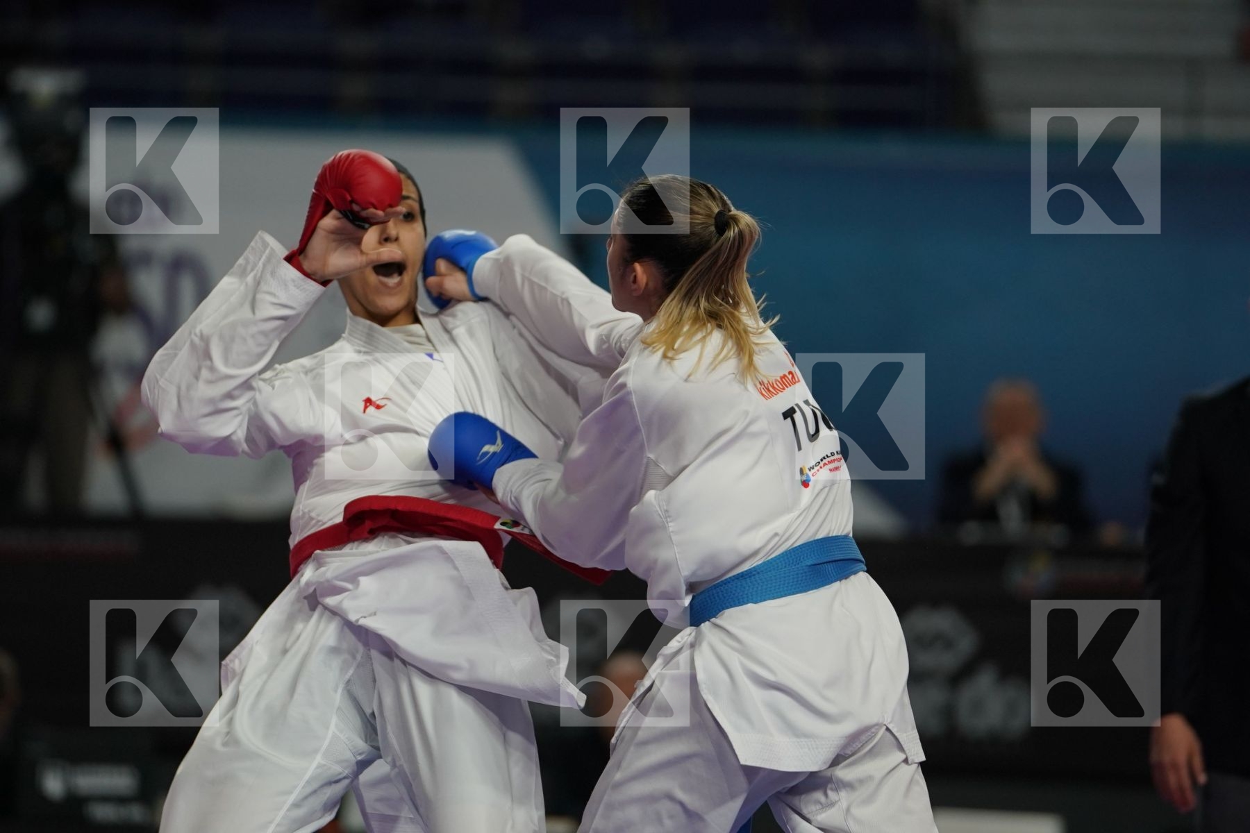 GIANA LOTFY (EGYPT) vs MERVE COBAN (TURKEY) in Senior Kumite Ð 61 Kg - Bronze bout