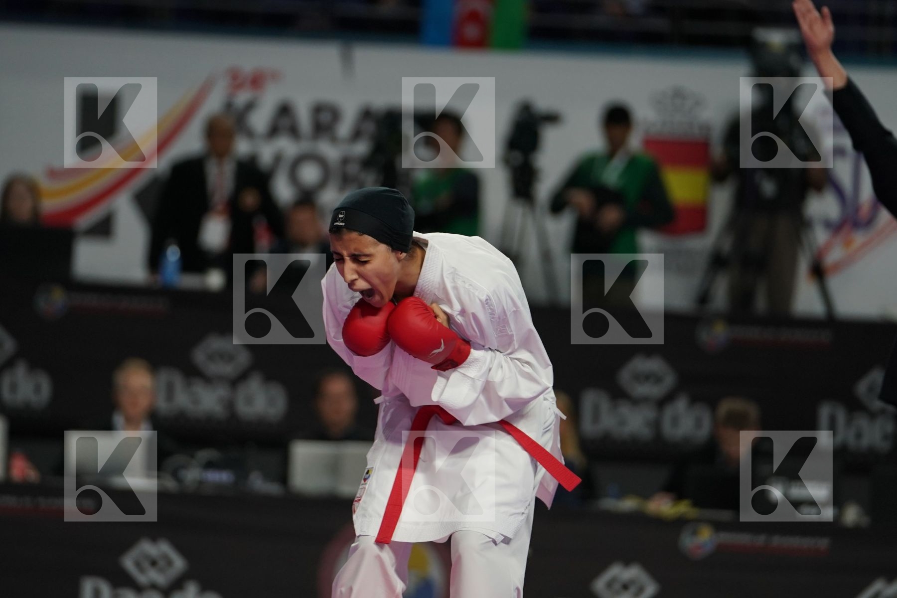 GIANA LOTFY (EGYPT) vs MERVE COBAN (TURKEY) in Senior Kumite Ð 61 Kg - Bronze bout