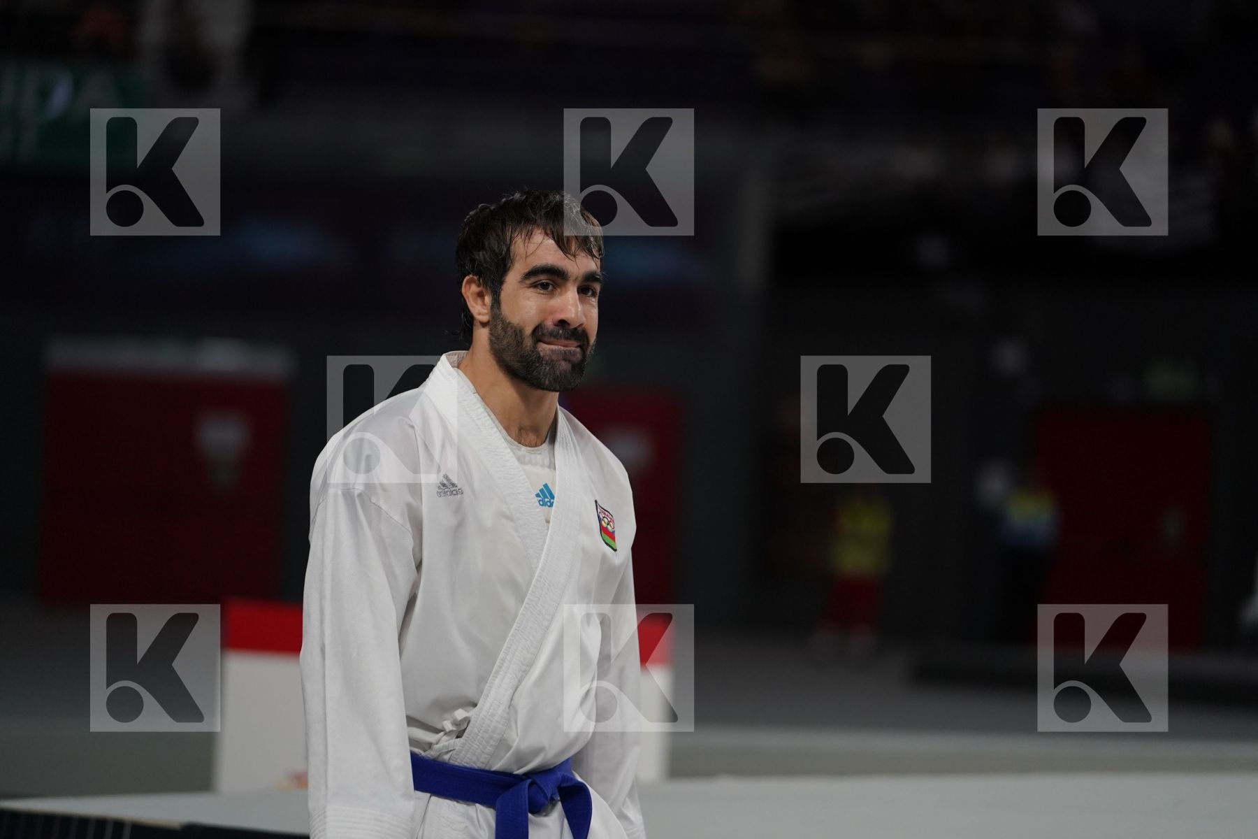 DASTONBEK OTABOLAEV (UZBEKISTAN) vs RAFAEL AGHAYEV (AZERBAIJAN) in Senior Kumite Ð 75 Kg - Bronze bout