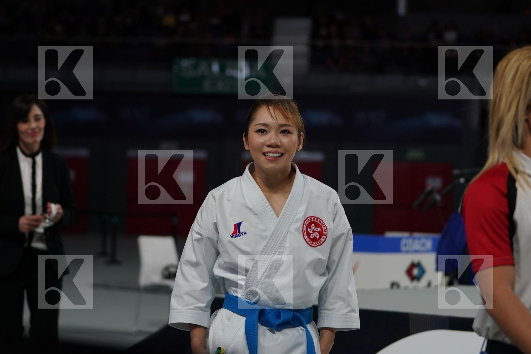 MARIA DIMITROVA (DOMINICAN REPUBLIC) vs MO SHEUNG GRACE LAU (HONG KONG, CHINA) in Senior Female Kata - Bronze bout