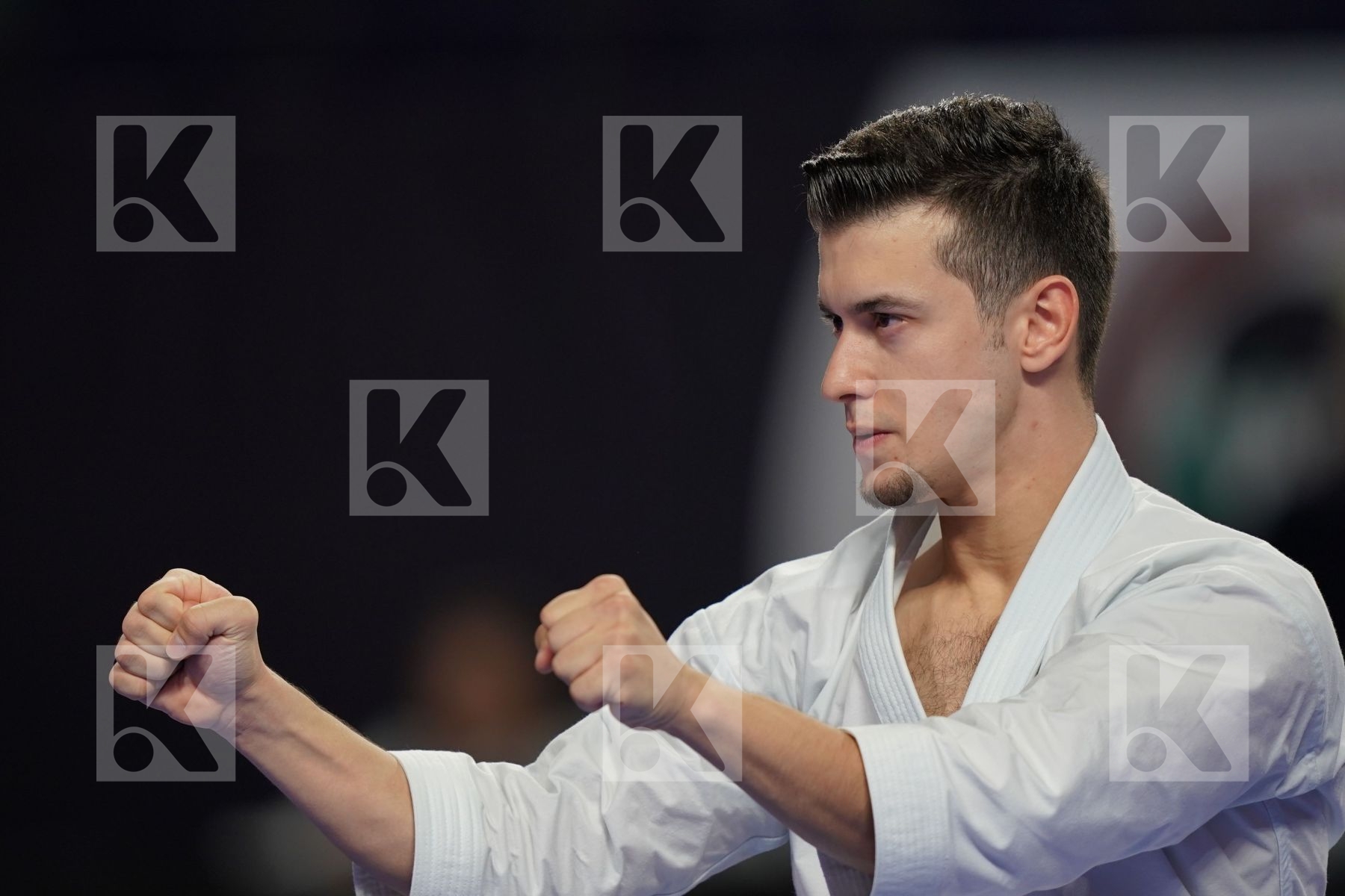 ALI SOFUOGLU (TURKEY) vs ANTONIO DIAZ (VENEZUELA) in Senior Male Kata - Bronze bout