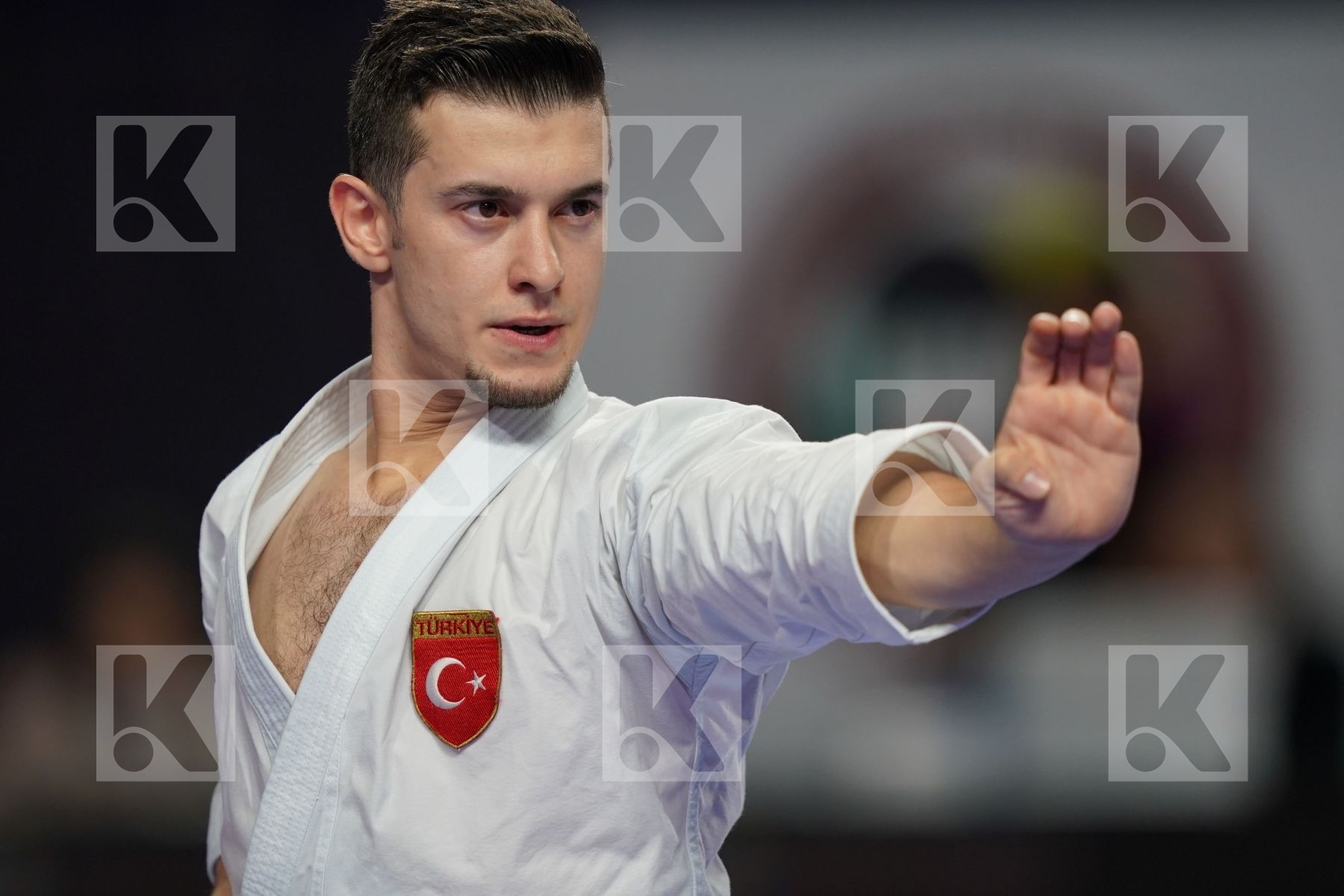 ALI SOFUOGLU (TURKEY) vs ANTONIO DIAZ (VENEZUELA) in Senior Male Kata - Bronze bout