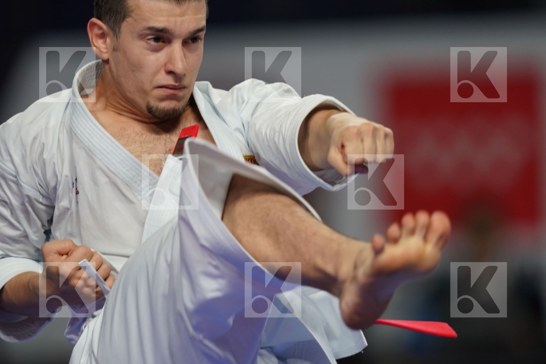 ALI SOFUOGLU (TURKEY) vs ANTONIO DIAZ (VENEZUELA) in Senior Male Kata - Bronze bout
