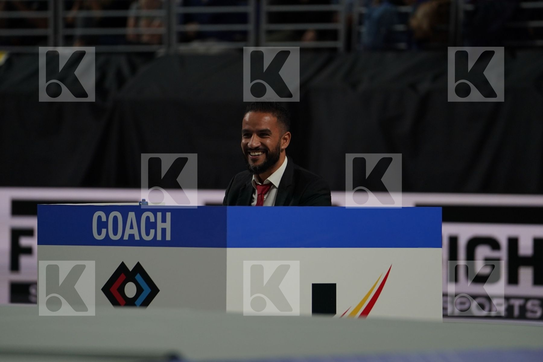 JOVANNI MARTINEZ (VENEZUELA) vs ABDESSALAM AMEKNASSI (MOROCCO in Senior Kumite -60 Kg - Bronze bout