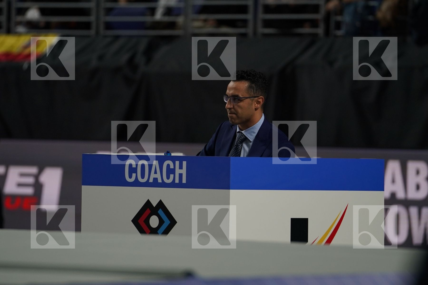 ABDEL RAHMAN ALMASATFA (JORDAN) vs CAMILO VELOZO (CHILE) in Senior Kumite -67 Kg - Bronze bout