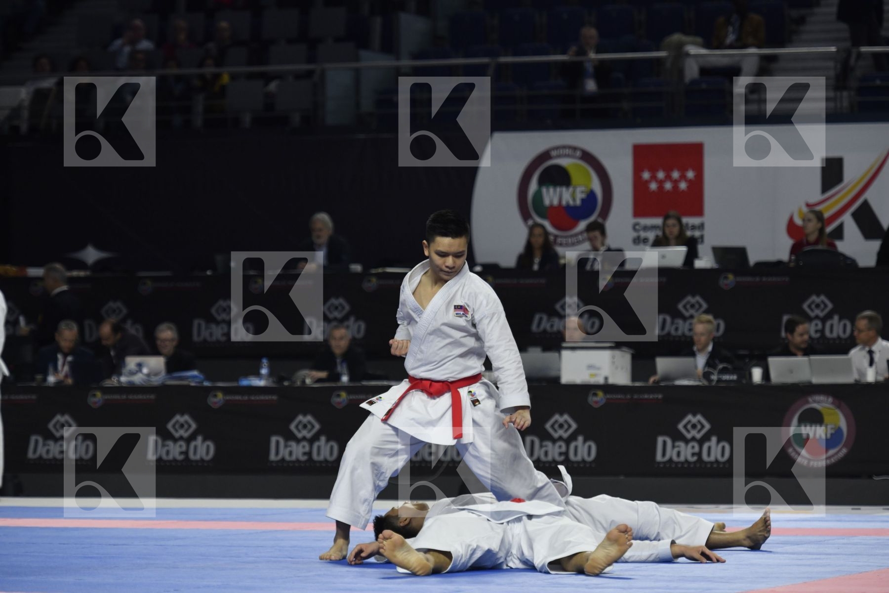 MALAYSIA (HOE, LEONG, OH THENG WEI) vs ITALY (GALLO, IODICE, PANAGIA) in Senior Team Male Kata - Bronze bout