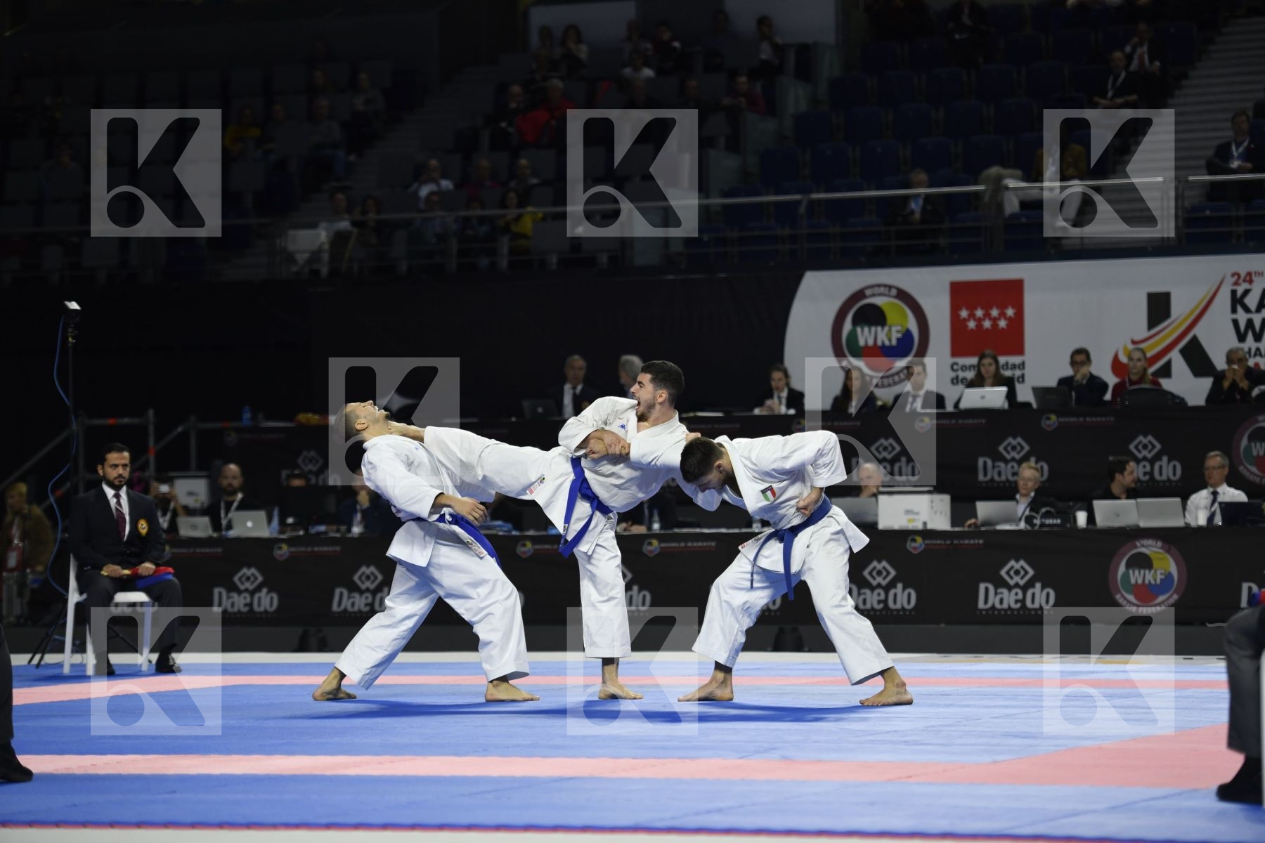 MALAYSIA (HOE, LEONG, OH THENG WEI) vs ITALY (GALLO, IODICE, PANAGIA) in Senior Team Male Kata - Bronze bout