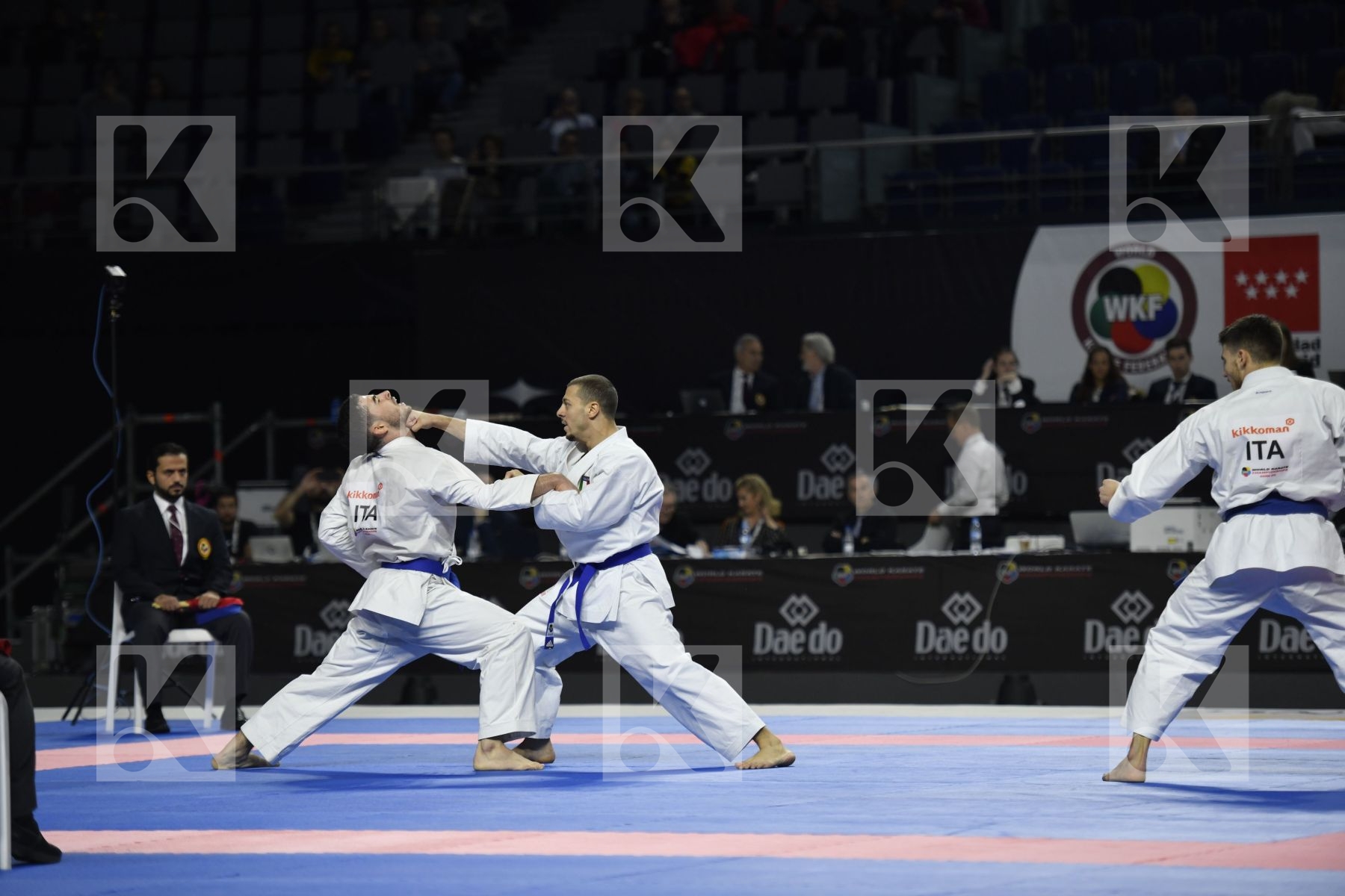 MALAYSIA (HOE, LEONG, OH THENG WEI) vs ITALY (GALLO, IODICE, PANAGIA) in Senior Team Male Kata - Bronze bout