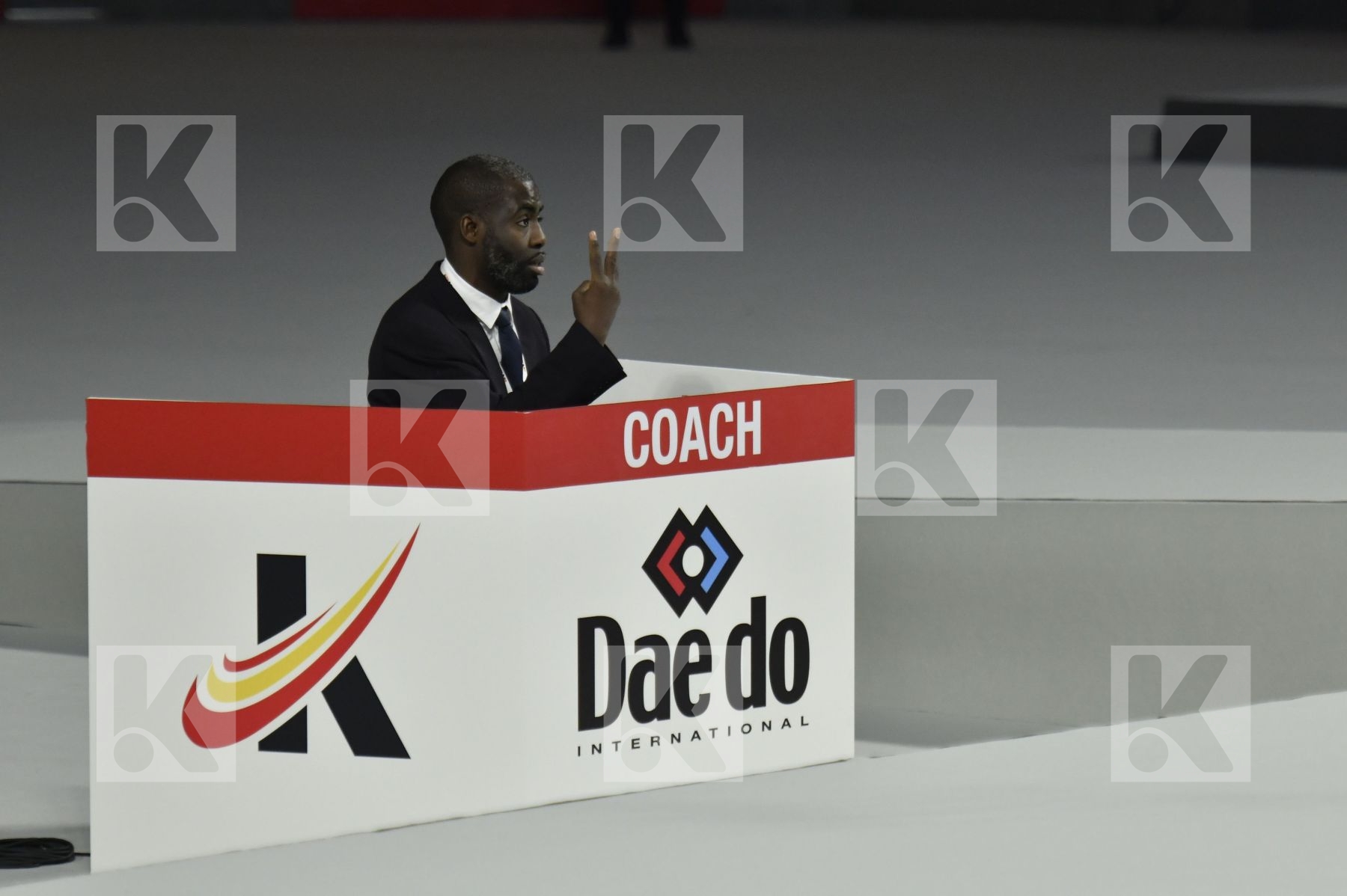 SENEGAL (CISSE, DIOP, GUEYE, MBAYE, NDOUR, SENE) vs ITALY (EL SHARABY, JENDOUBI, MAESTRI, MARESCA, MARINO, MARTINA, MINARDI) in Senior Team Male Kumite - Bronze bout