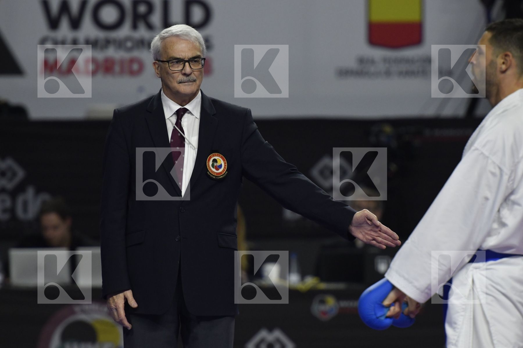 SENEGAL (CISSE, DIOP, GUEYE, MBAYE, NDOUR, SENE) vs ITALY (EL SHARABY, JENDOUBI, MAESTRI, MARESCA, MARINO, MARTINA, MINARDI) in Senior Team Male Kumite - Bronze bout