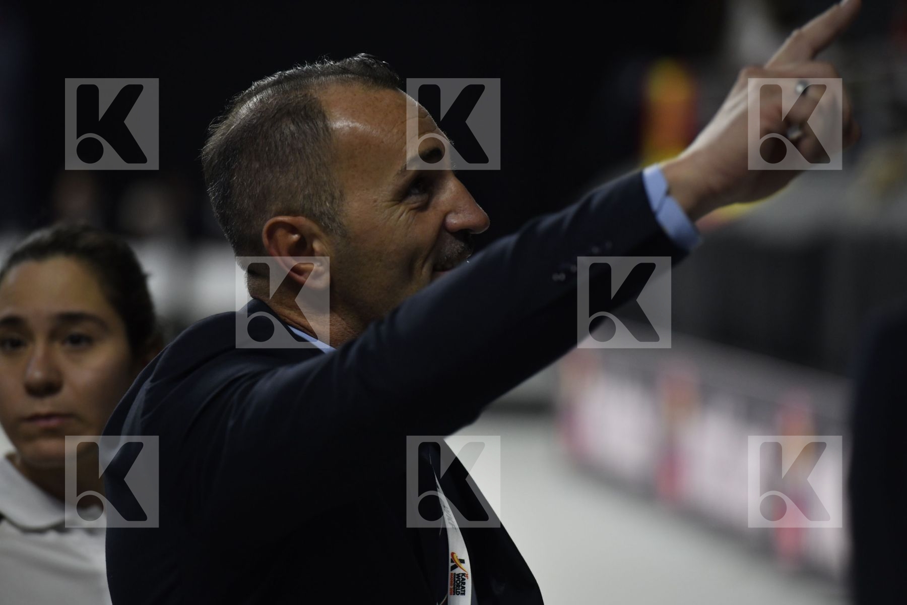 SENEGAL (CISSE, DIOP, GUEYE, MBAYE, NDOUR, SENE) vs ITALY (EL SHARABY, JENDOUBI, MAESTRI, MARESCA, MARINO, MARTINA, MINARDI) in Senior Team Male Kumite - Bronze bout