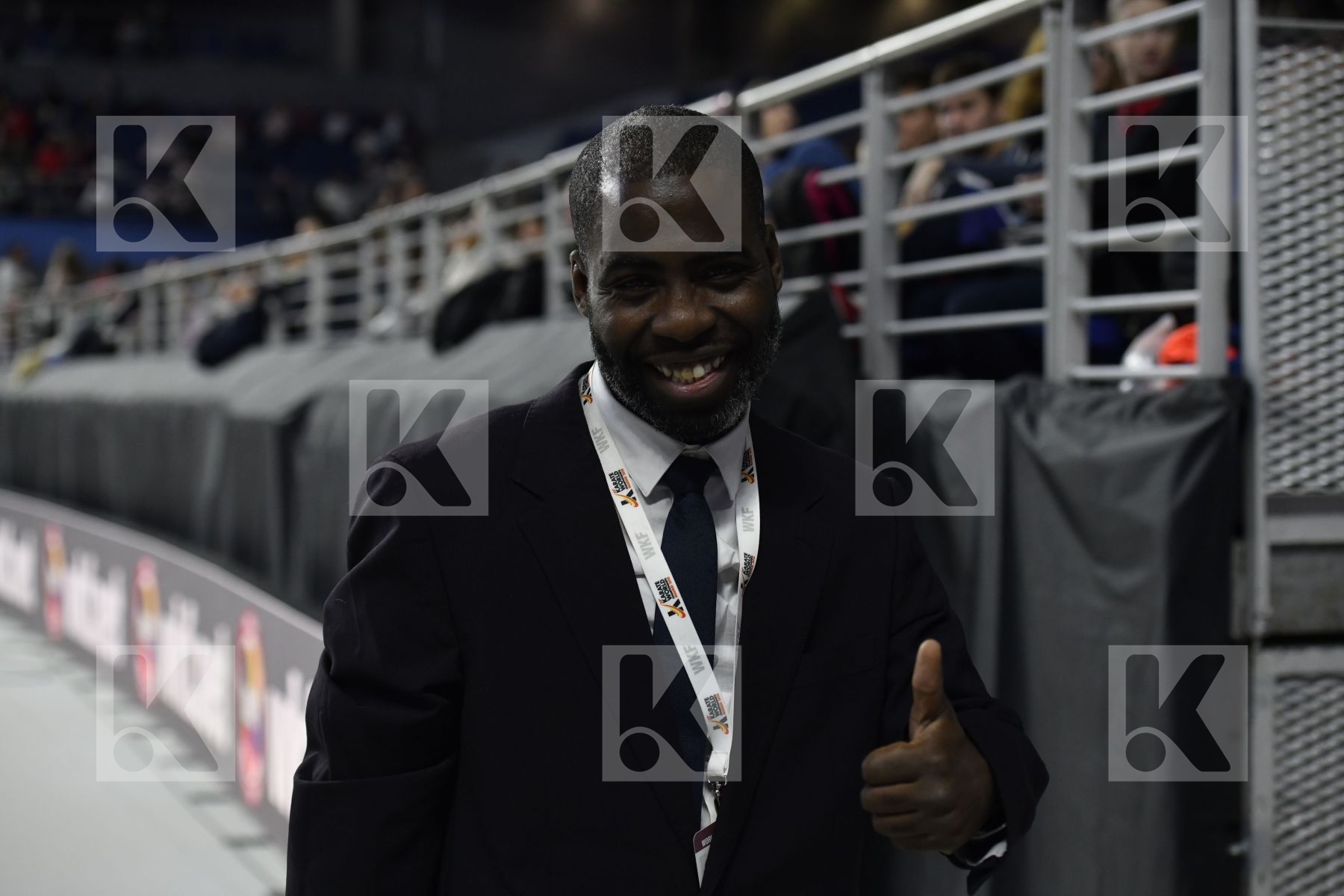 SENEGAL (CISSE, DIOP, GUEYE, MBAYE, NDOUR, SENE) vs ITALY (EL SHARABY, JENDOUBI, MAESTRI, MARESCA, MARINO, MARTINA, MINARDI) in Senior Team Male Kumite - Bronze bout