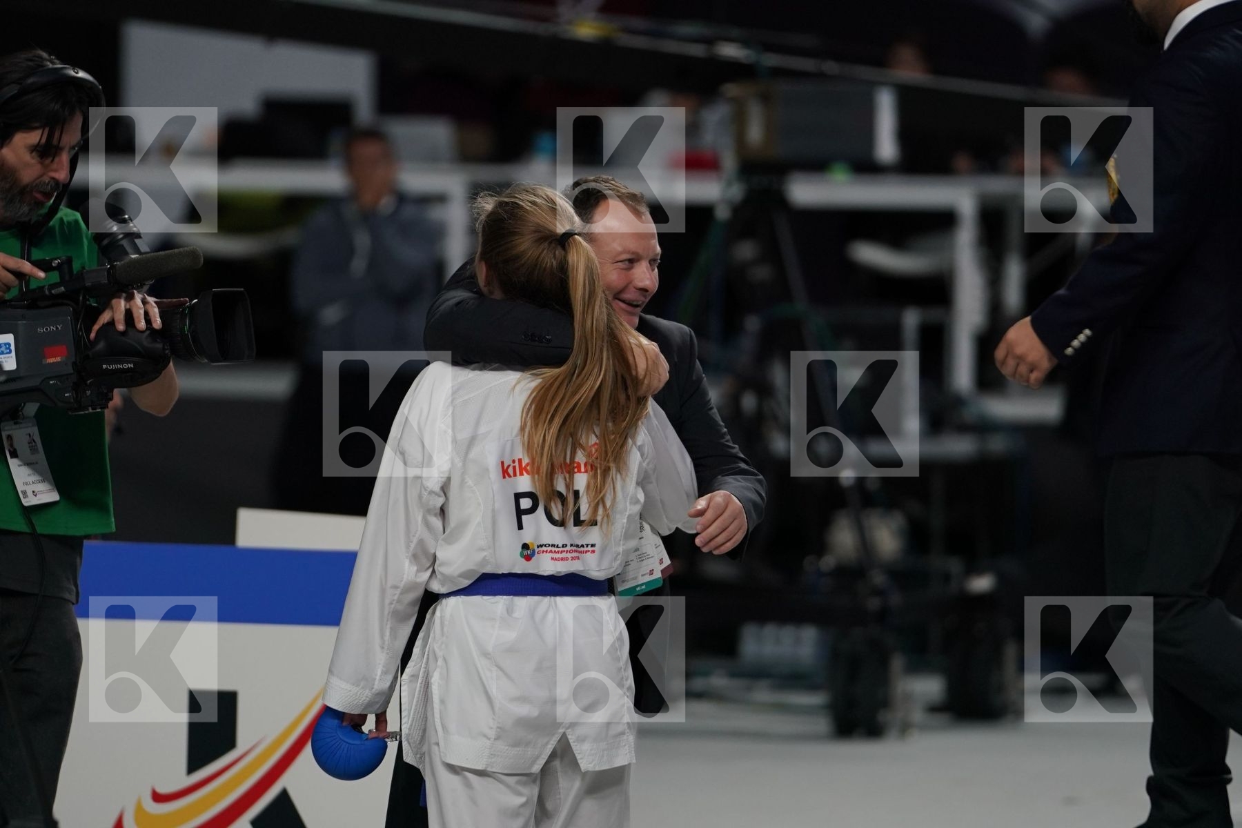 JANA BITSCH (GERMANY) vs DOROTA BANASZCZYK (POLAND) in Senior Kumite -55 Kg - Final bout