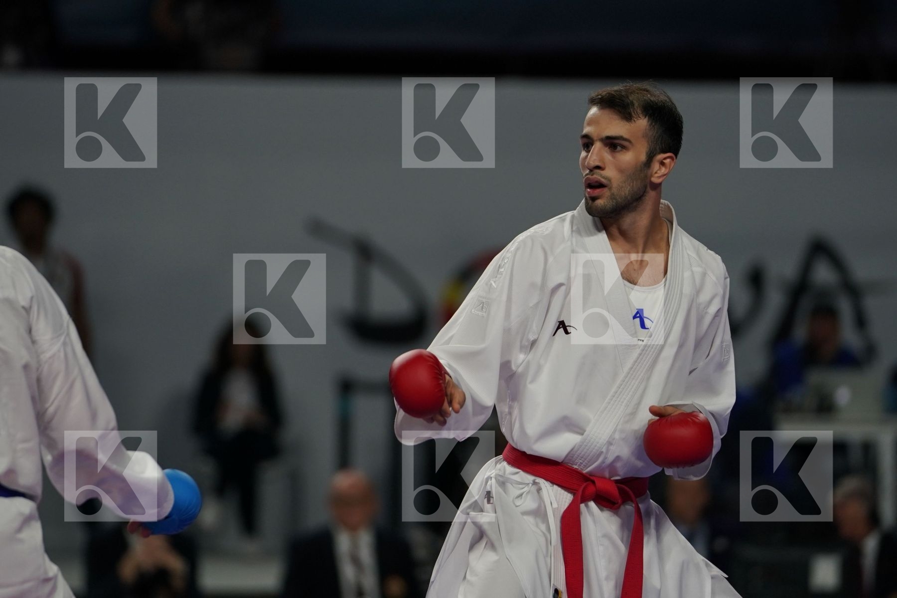 BAHMAN ASGARI GHONCHEH (ISLAMIC REPUBLIC OF IRAN) vs LUIGI BUSA (ITALY) in Senior Kumite Ð 75 Kg - Final bout