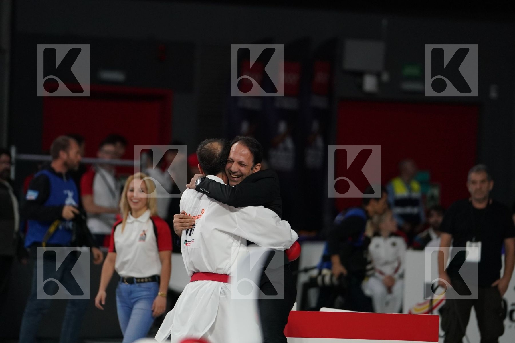 BAHMAN ASGARI GHONCHEH (ISLAMIC REPUBLIC OF IRAN) vs LUIGI BUSA (ITALY) in Senior Kumite Ð 75 Kg - Final bout