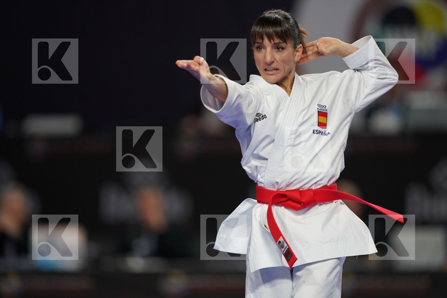 SANDRA SANCHEZ JAIME (SPAIN) vs KIYOU SHIMIZU (JAPAN) in Senior Female Kata - Final bout