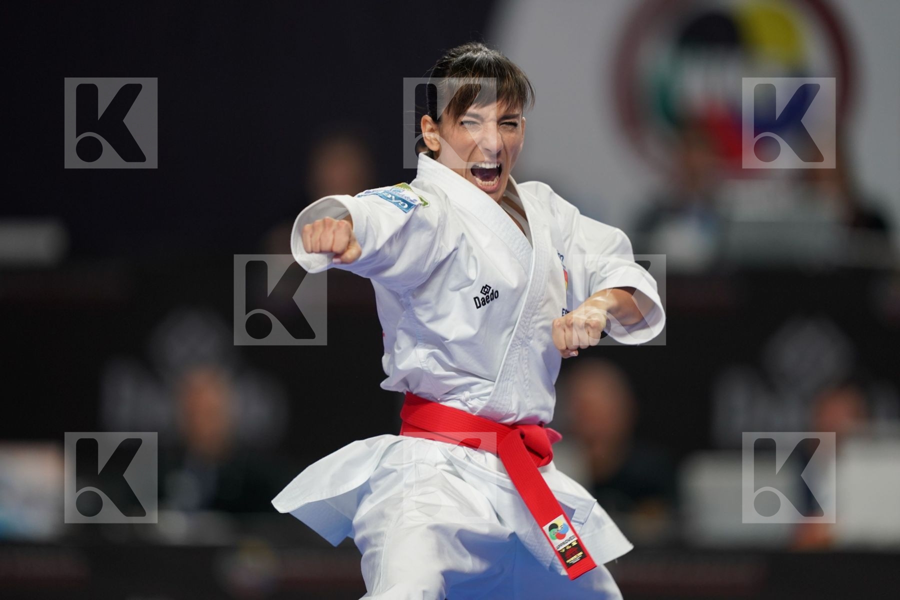 SANDRA SANCHEZ JAIME (SPAIN) vs KIYOU SHIMIZU (JAPAN) in Senior Female Kata - Final bout