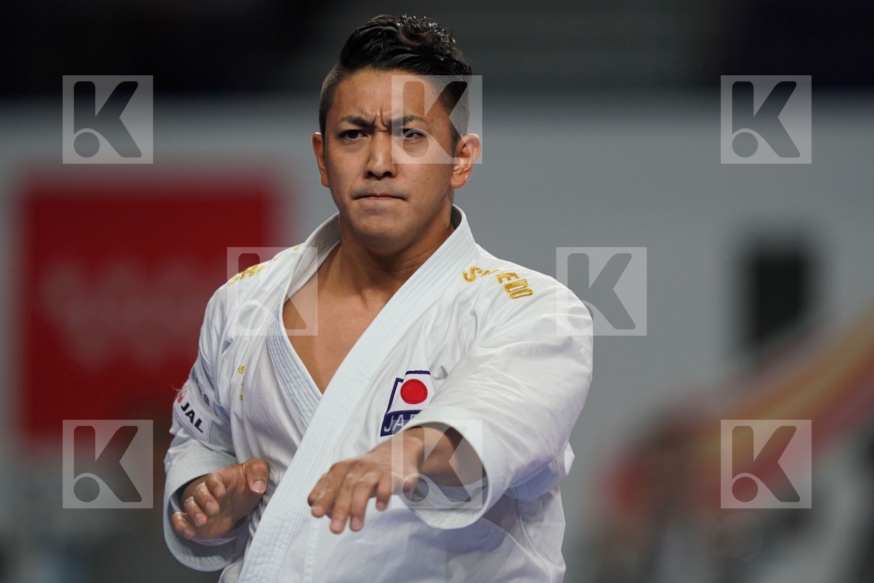 DAMIAN HUGO QUINTERO CAPDEVILA (SPAIN) vs RYO KIYUNA (JAPAN) in Senior Male Kata - Final bout