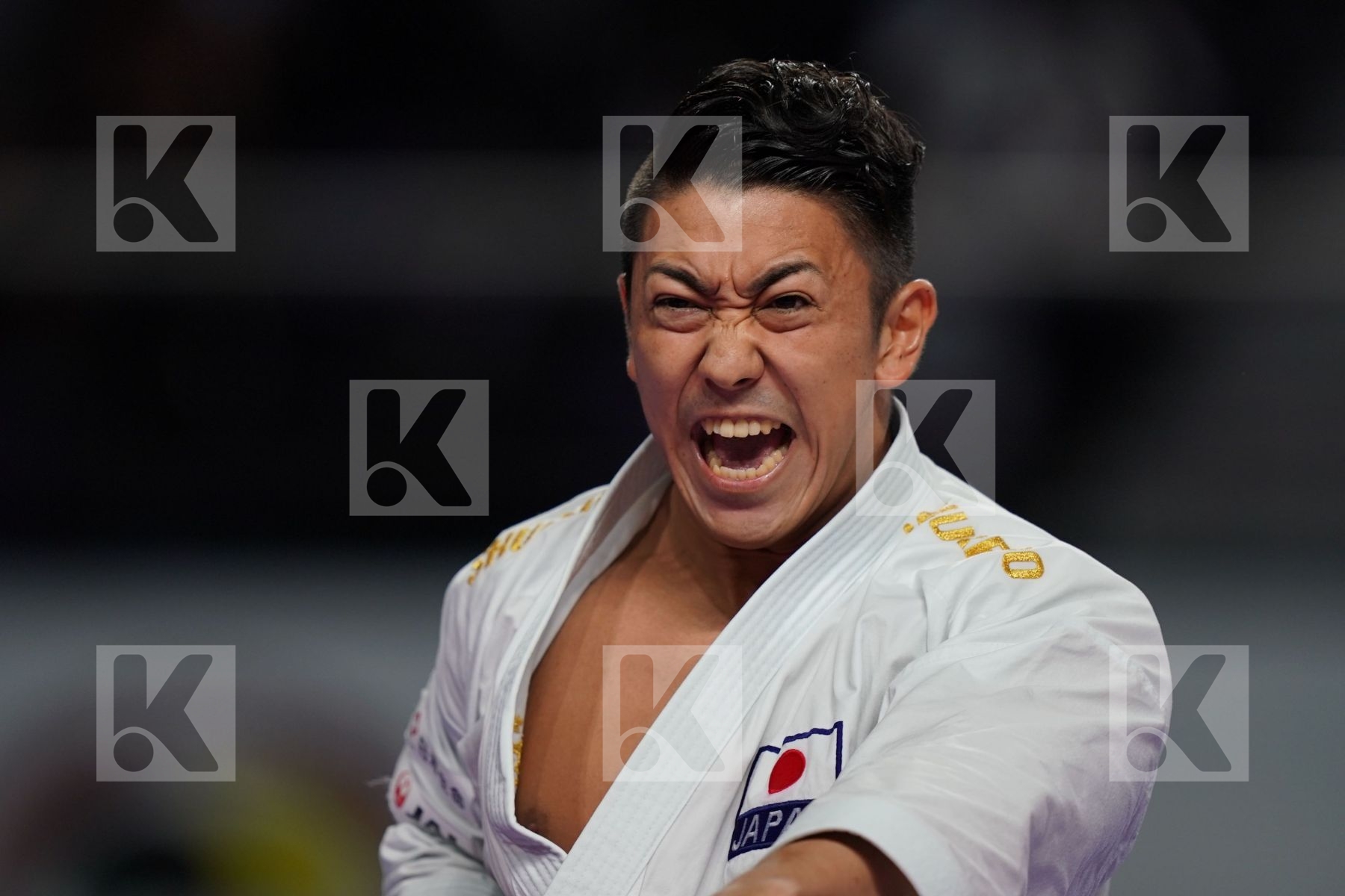 DAMIAN HUGO QUINTERO CAPDEVILA (SPAIN) vs RYO KIYUNA (JAPAN) in Senior Male Kata - Final bout