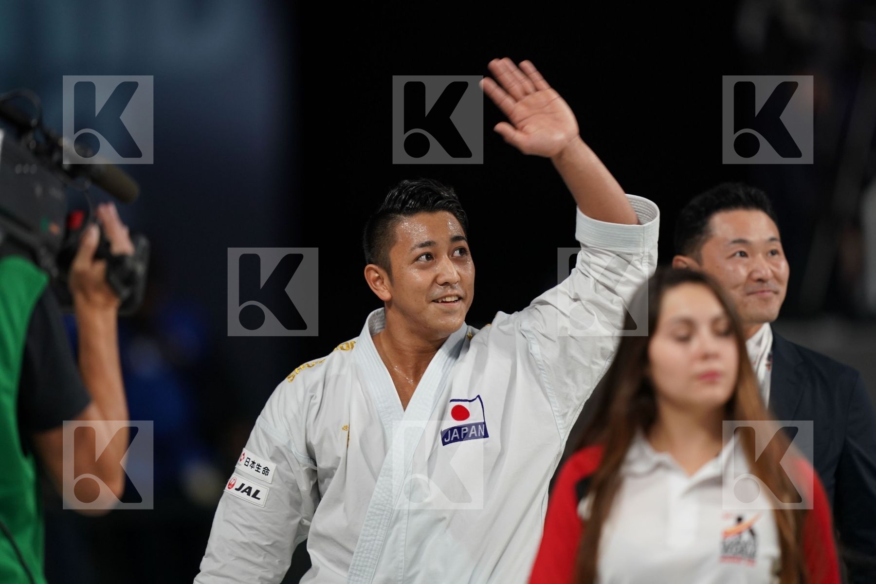 DAMIAN HUGO QUINTERO CAPDEVILA (SPAIN) vs RYO KIYUNA (JAPAN) in Senior Male Kata - Final bout