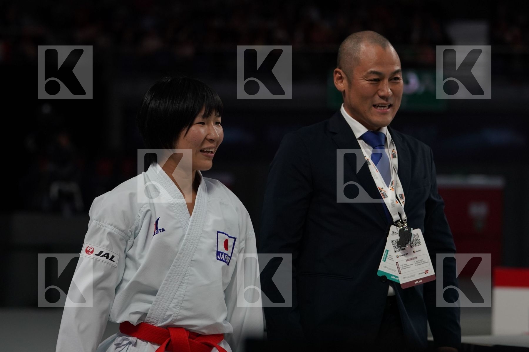 MIHO MIYAHARA (JAPAN) vs SERAP OZCELIK ARAPOGLU (TURKEY) in Senior Kumite -50 Kg - Final bout