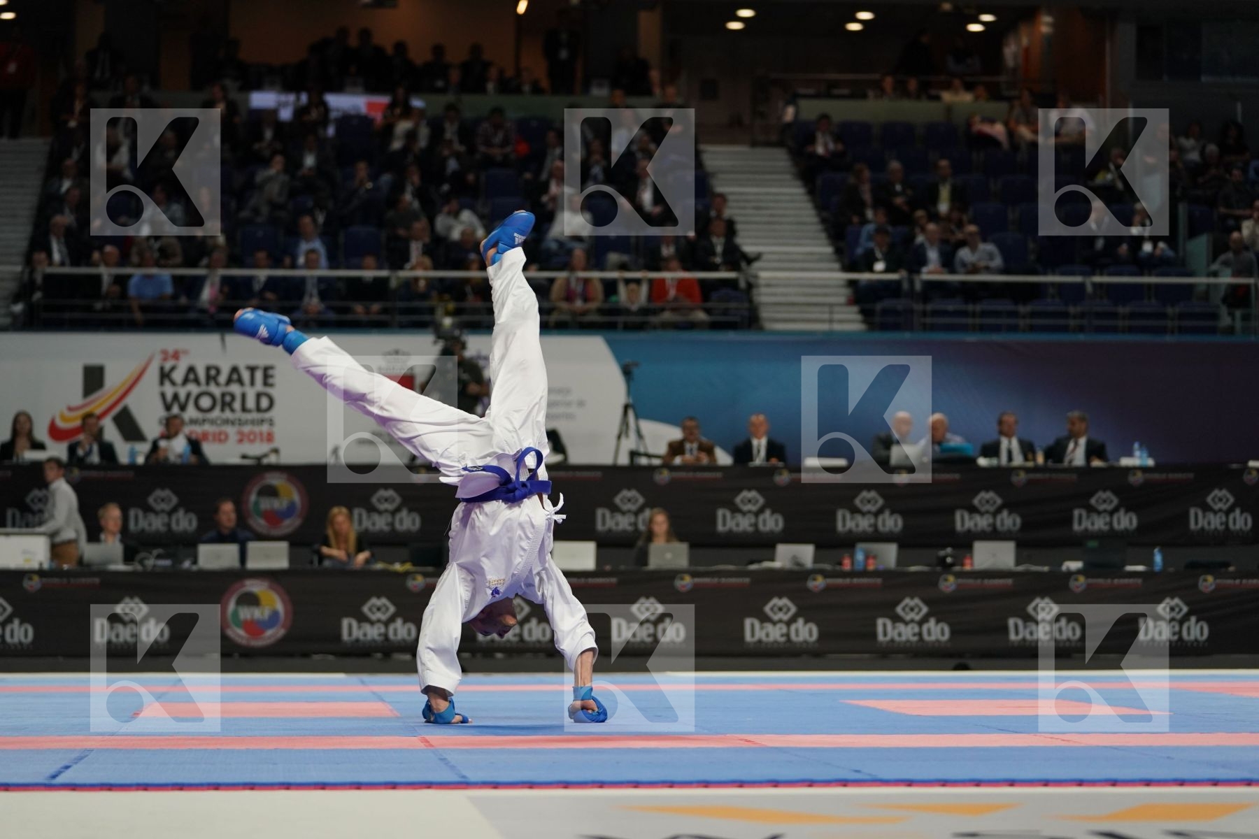 VINICIUS FIGUEIRA (BRAZIL) vs STEVEN DACOSTA (FRANCE) in Senior Kumite -67 Kg - Final bout
