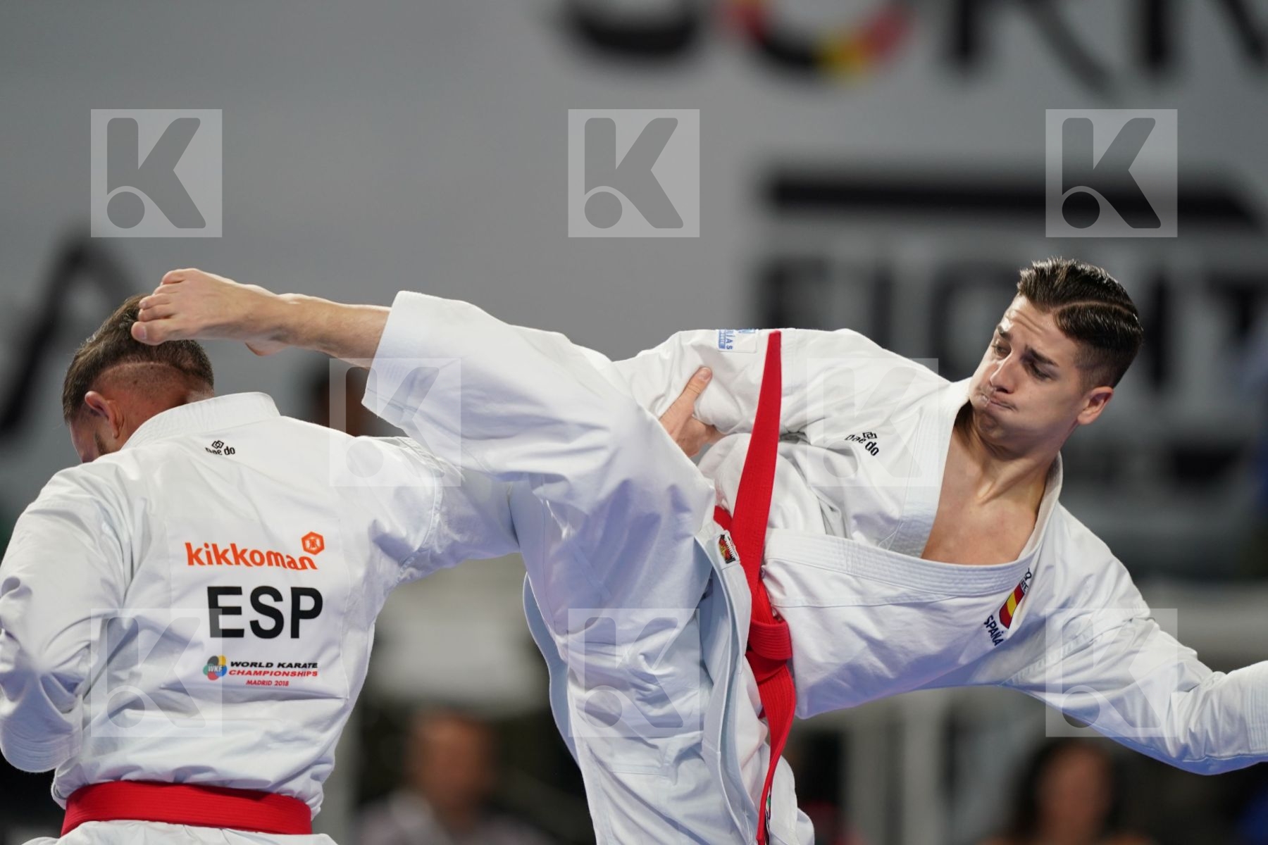 SPAIN(CARBONELL LOPEZ, GALAN LOPEZ, SALAZAR JOVER) in Senior Team Male Kata - Final bout