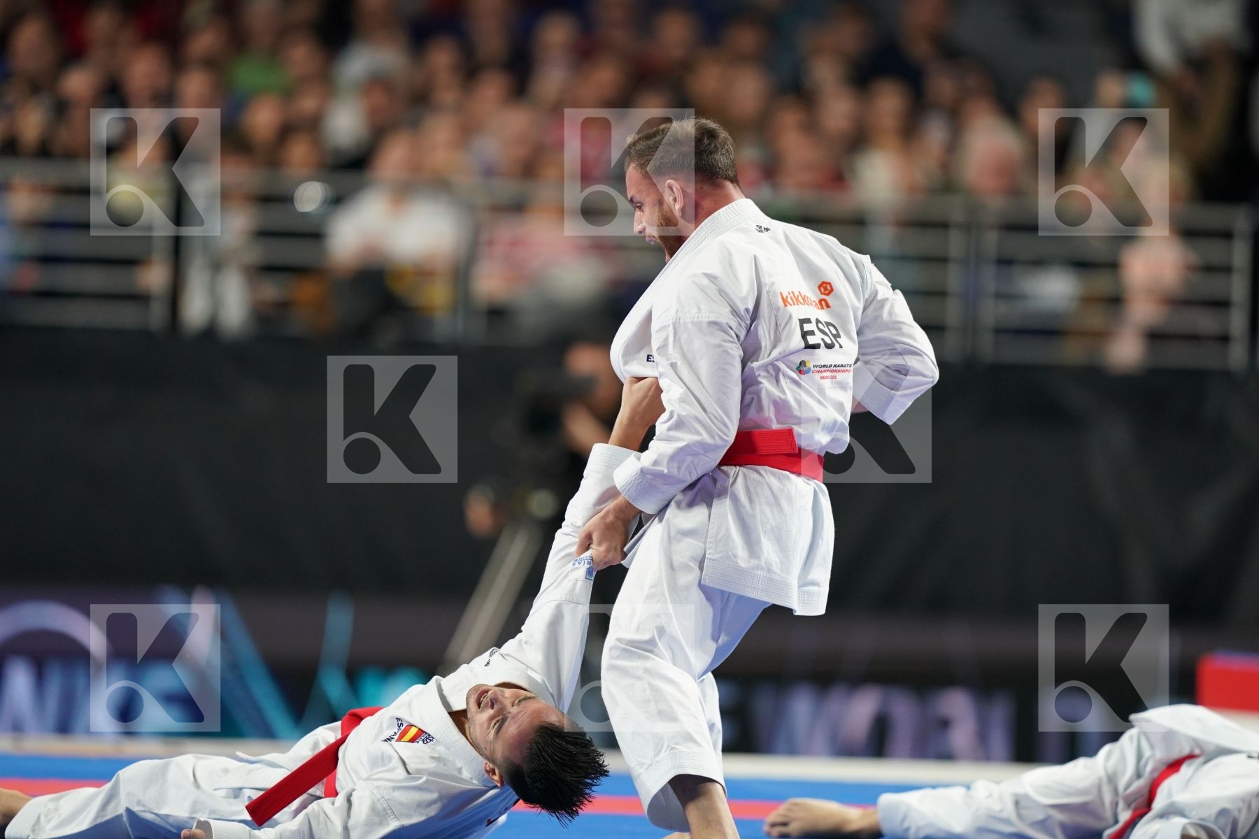 SPAIN(CARBONELL LOPEZ, GALAN LOPEZ, SALAZAR JOVER) in Senior Team Male Kata - Final bout