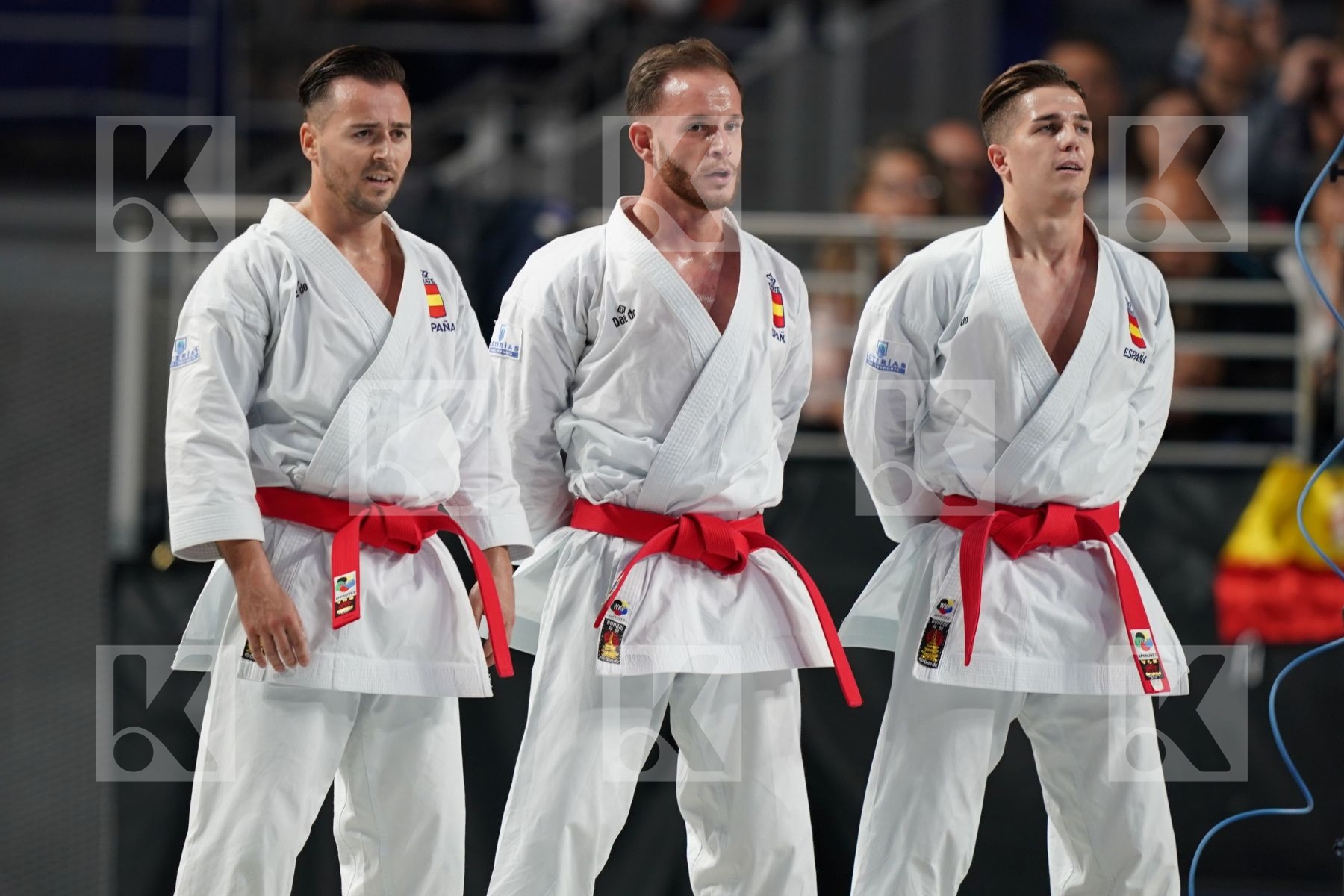 SPAIN(CARBONELL LOPEZ, GALAN LOPEZ, SALAZAR JOVER) in Senior Team Male Kata - Final bout