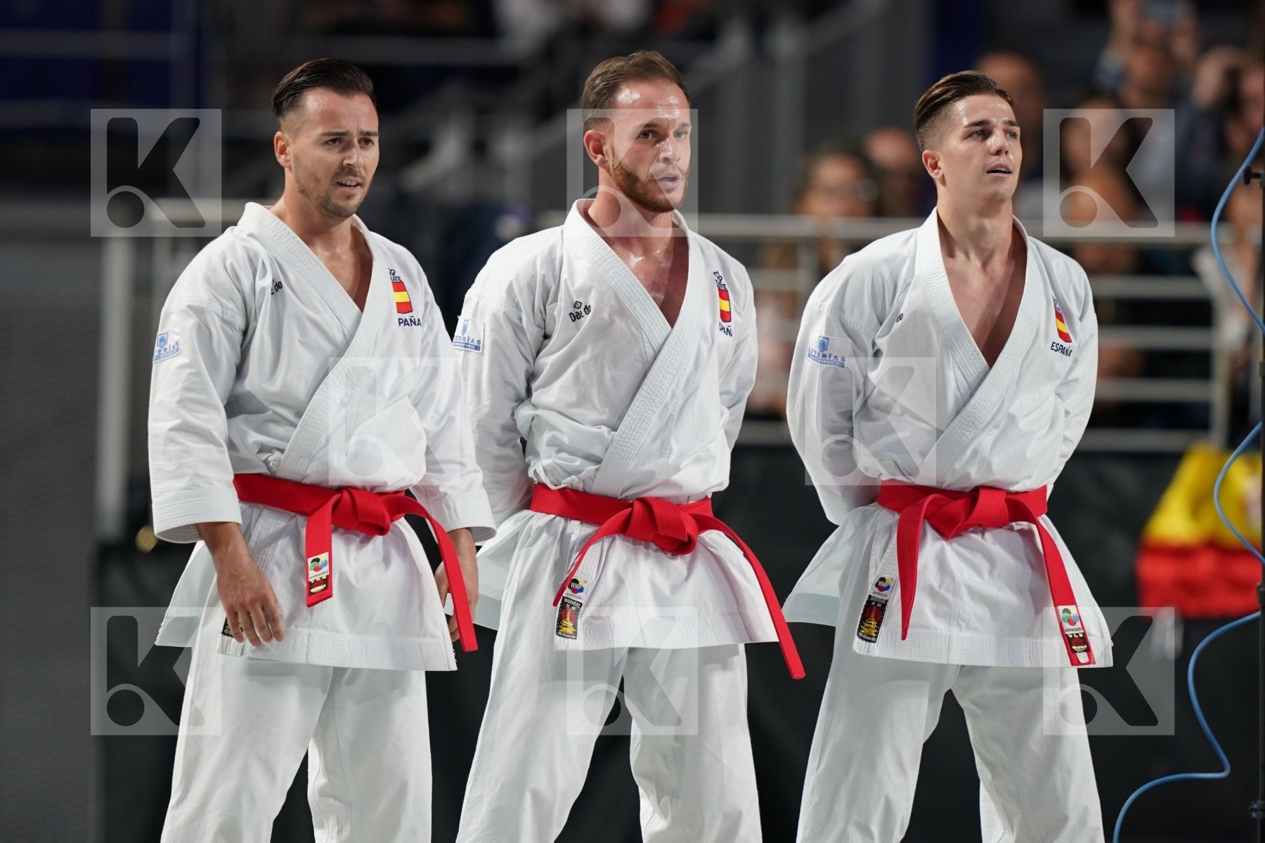 SPAIN(CARBONELL LOPEZ, GALAN LOPEZ, SALAZAR JOVER) in Senior Team Male Kata - Final bout