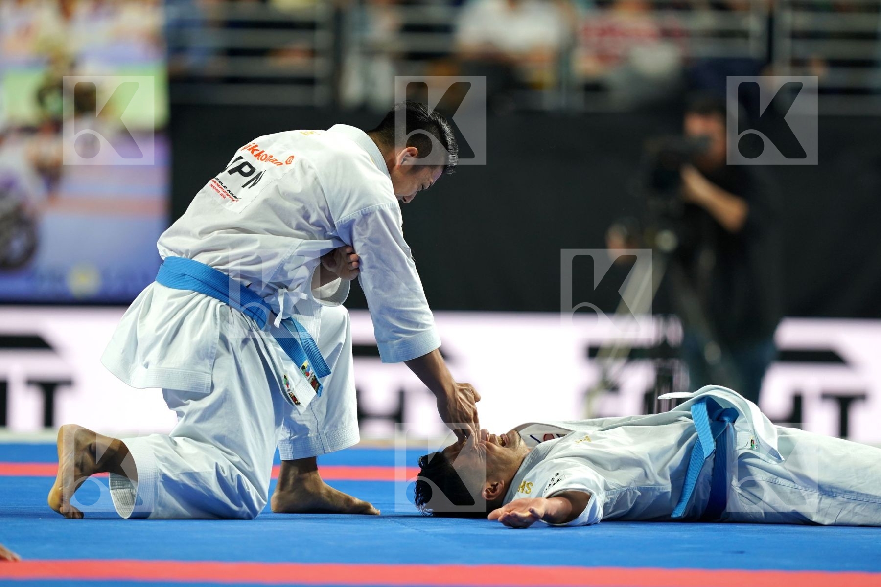 JAPAN (KINJO, KIYUNA, UEMURA) in Senior Team Male Kata - Final bout
