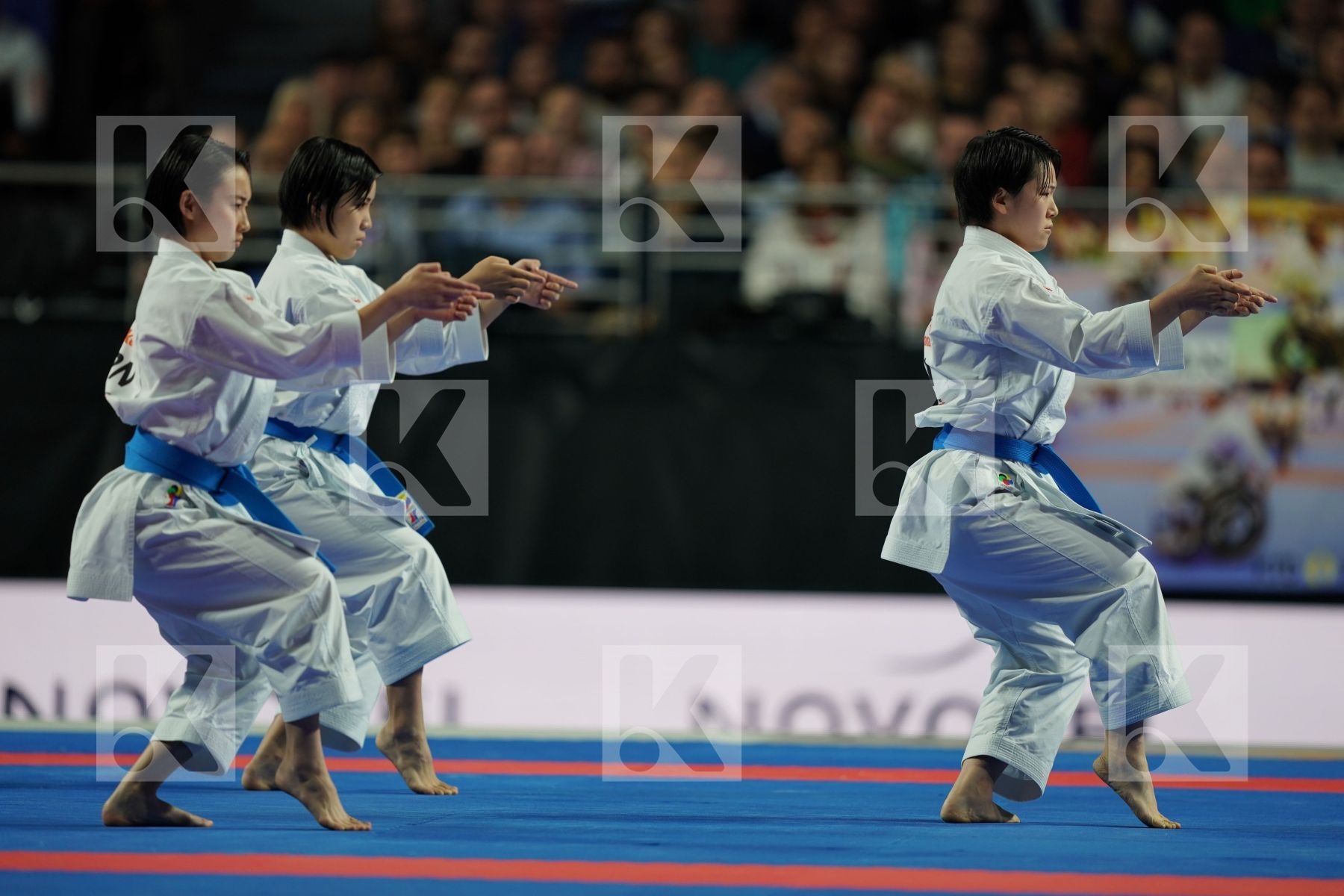JAPAN (ISHIBASHI, MUGIYAMA, TAIRA) in Senior Team Female Kata - Final bout