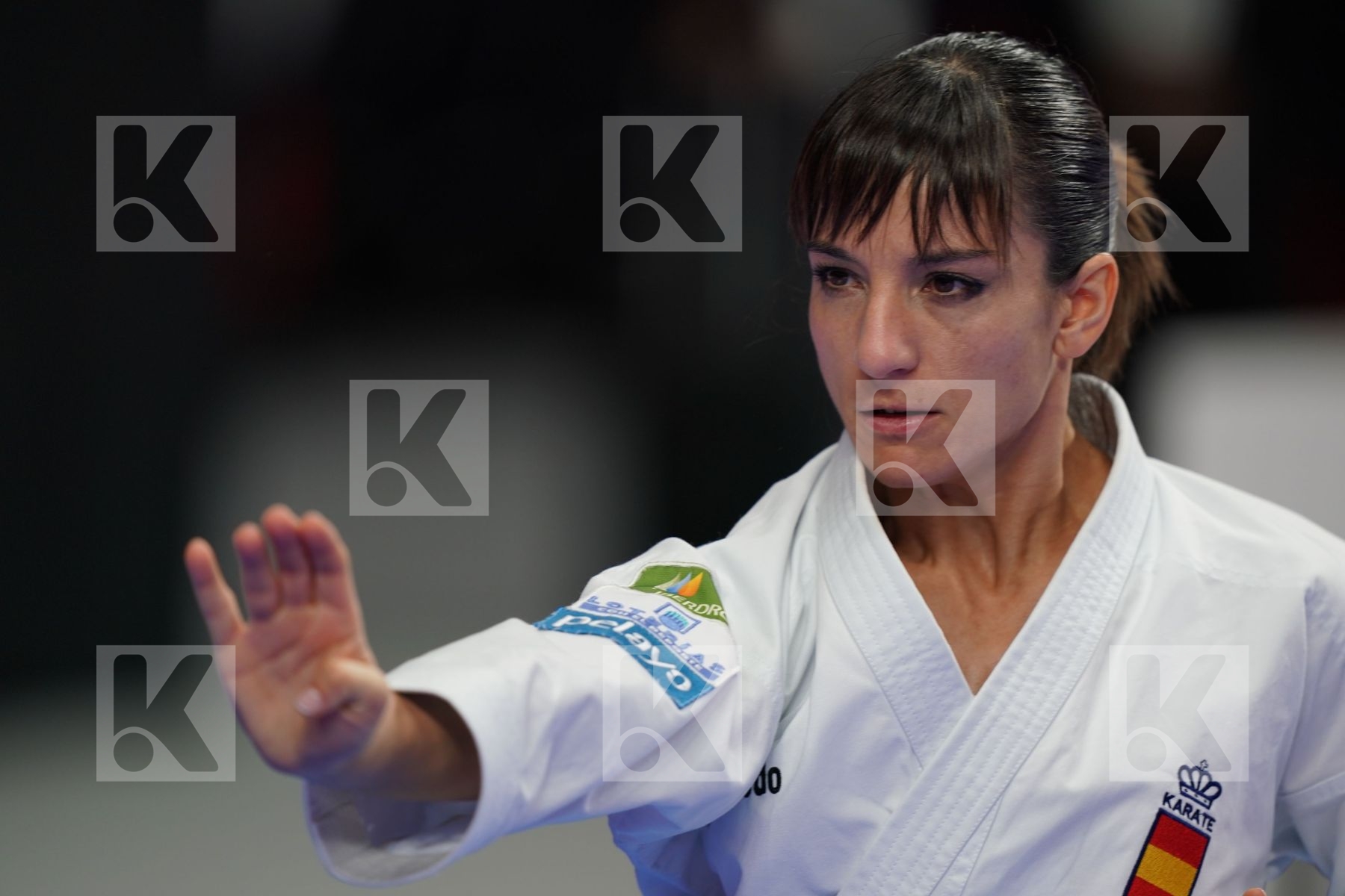 SANDRA SANCHEZ JAIME (SPAIN) in Senior Female Kata - Qualification