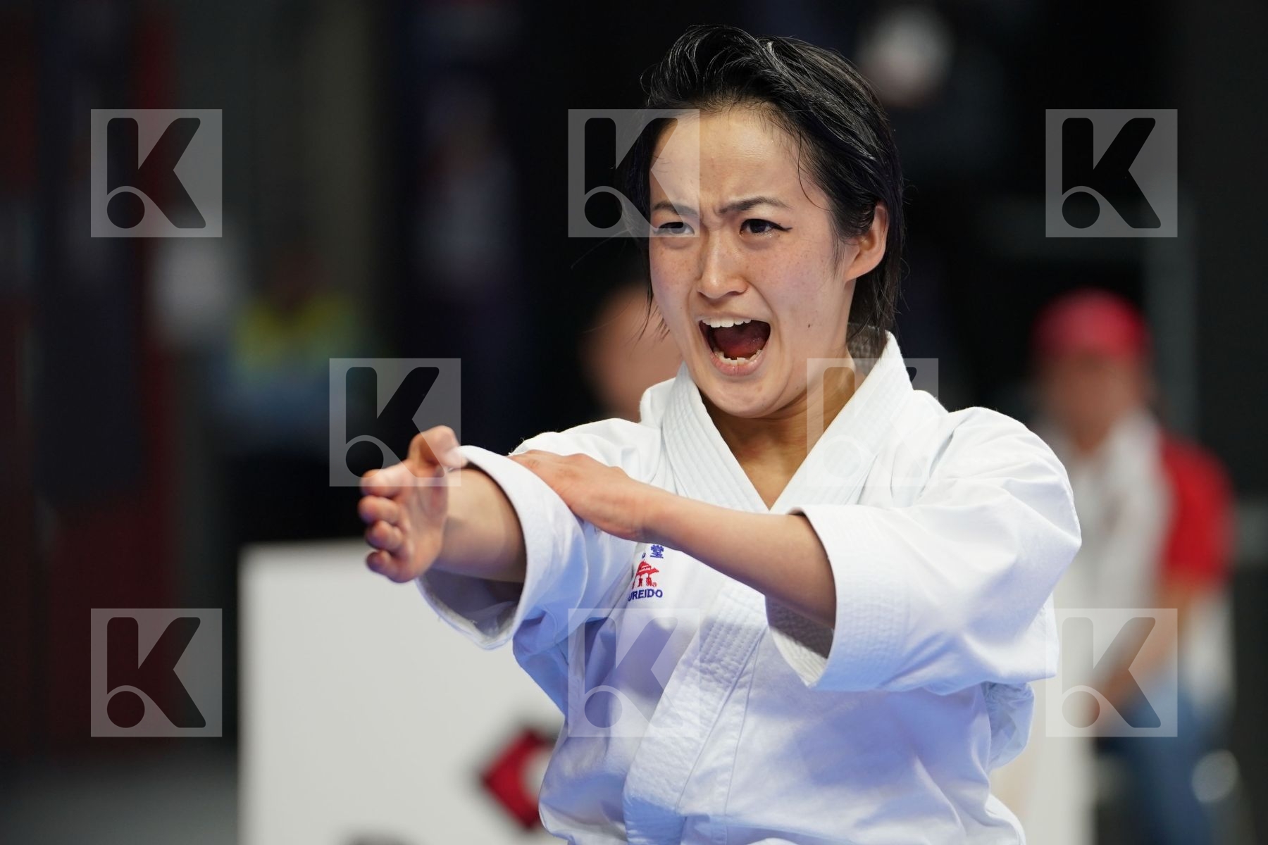 KIYOU SHIMIZU (JAPAN) in Senior Female Kata - Qualification